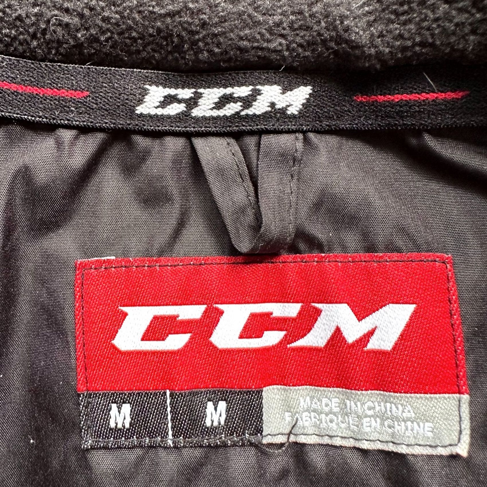 Vintage CCM Tactical Degree Morrisville State Windbreaker Jacket Mens Medium Full Zip Mock Neck Black Size US M / EU 48-50 / 2 - 4 Thumbnail