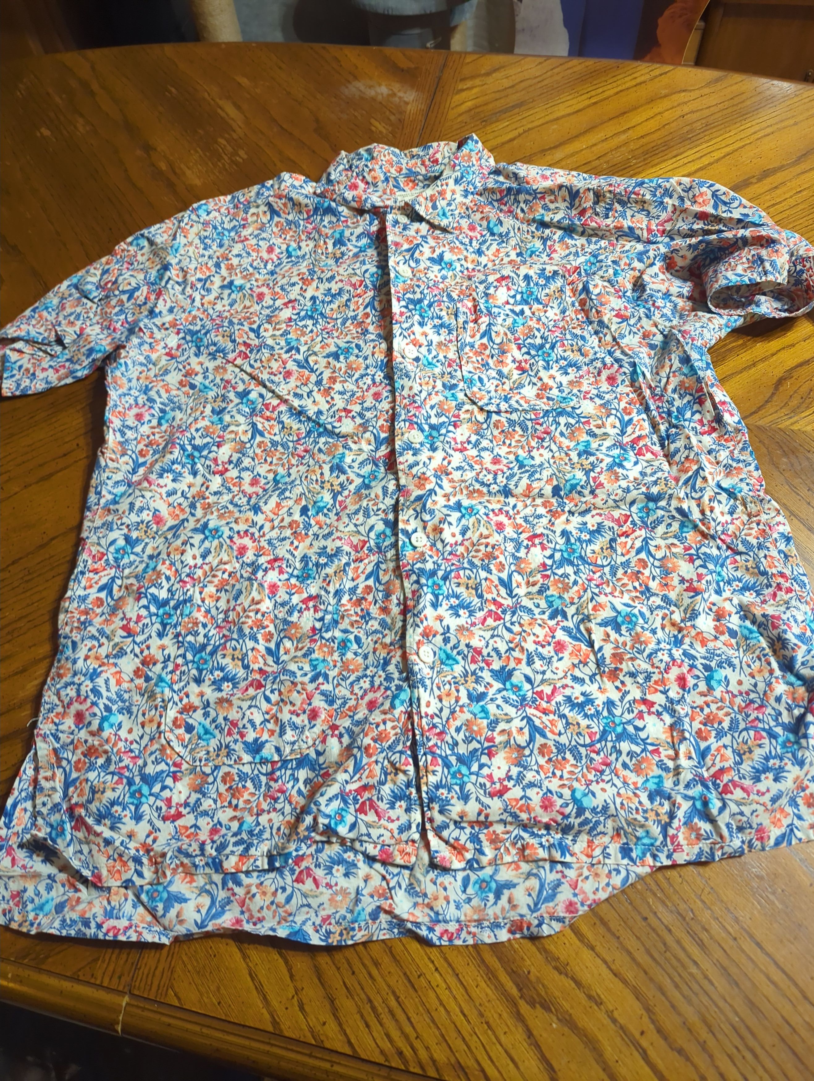 Engineered Garments Camp Shirt L