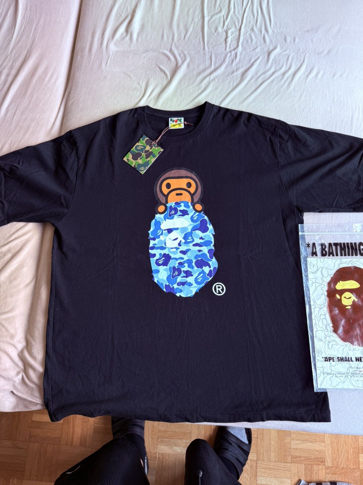 Bape 3XL Milo on ape head color camo blue Size US XXL / EU 58 / 5 - 1 Thumbnail