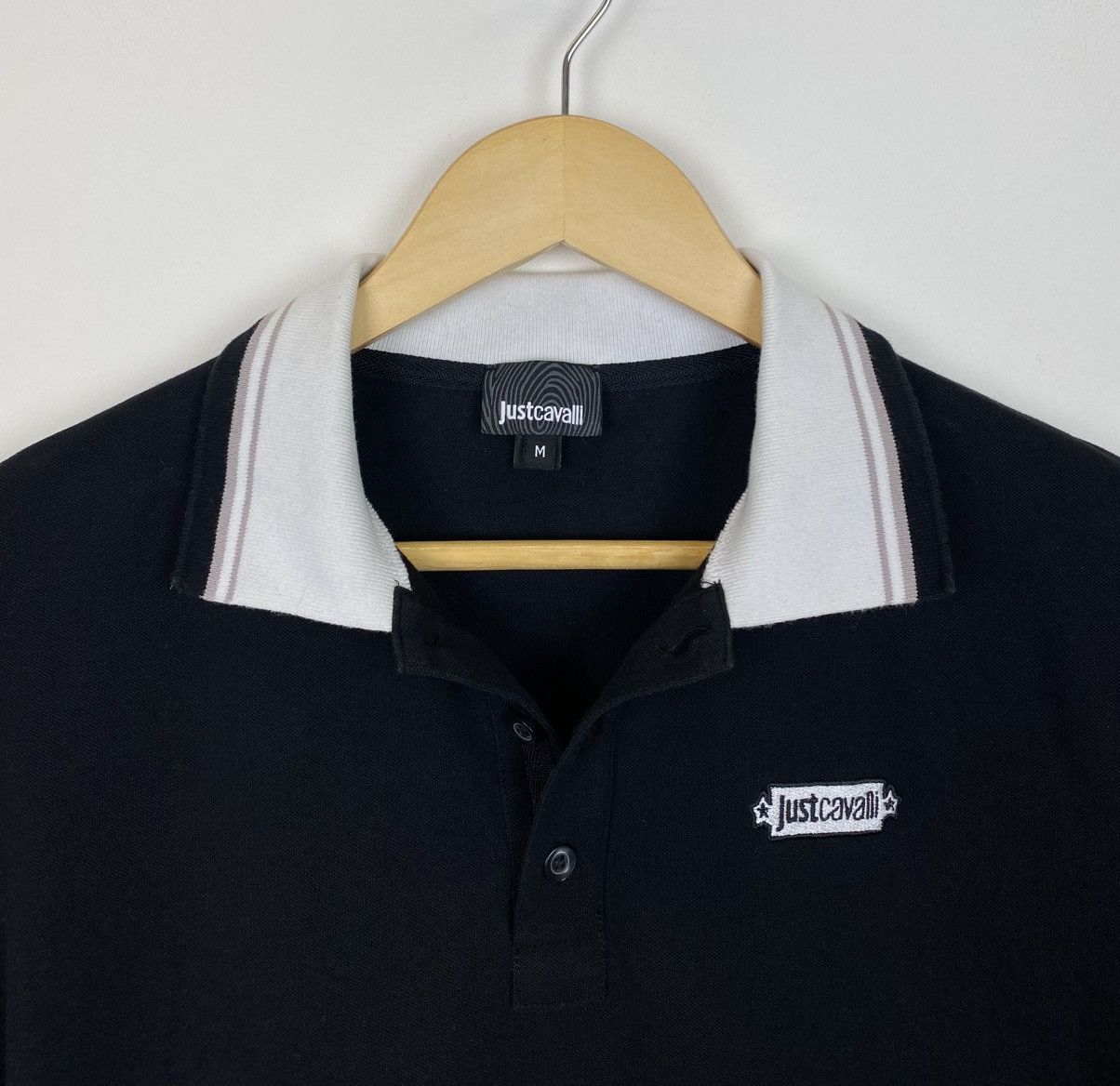 Just Cavalli Just Cavalli Polo Buttons Shirt Men’s M Black Short Sleeve Size US M / EU 48-50 / 2 - 3 Thumbnail