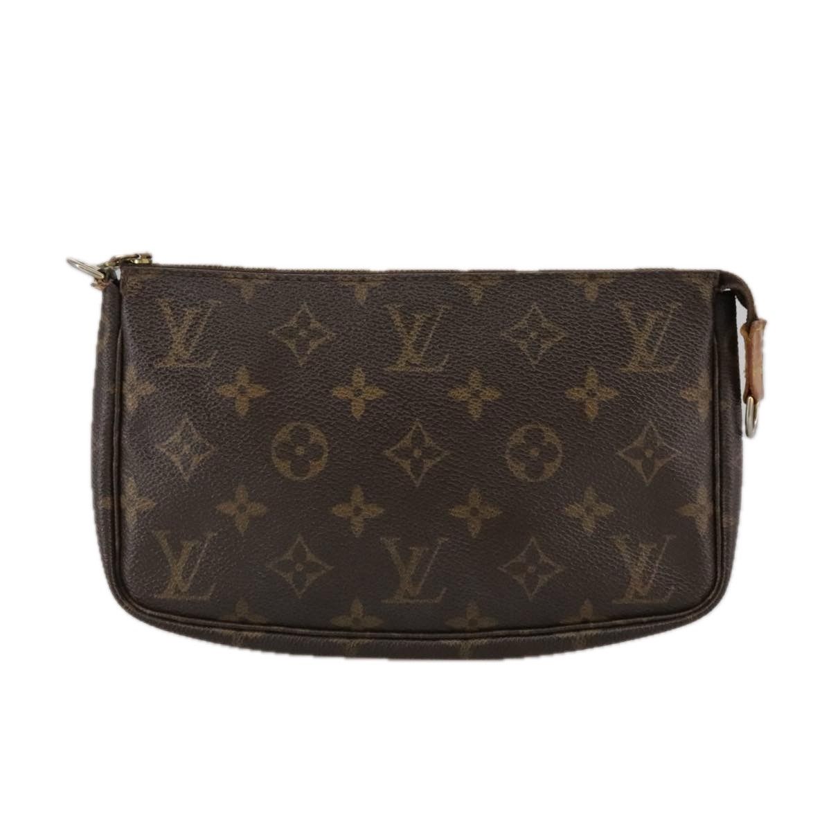 Louis Vuitton Pochette Accessoire Brown Canvas Clutch Bag (Pre-Owned) Size ONE SIZE - 1 Thumbnail
