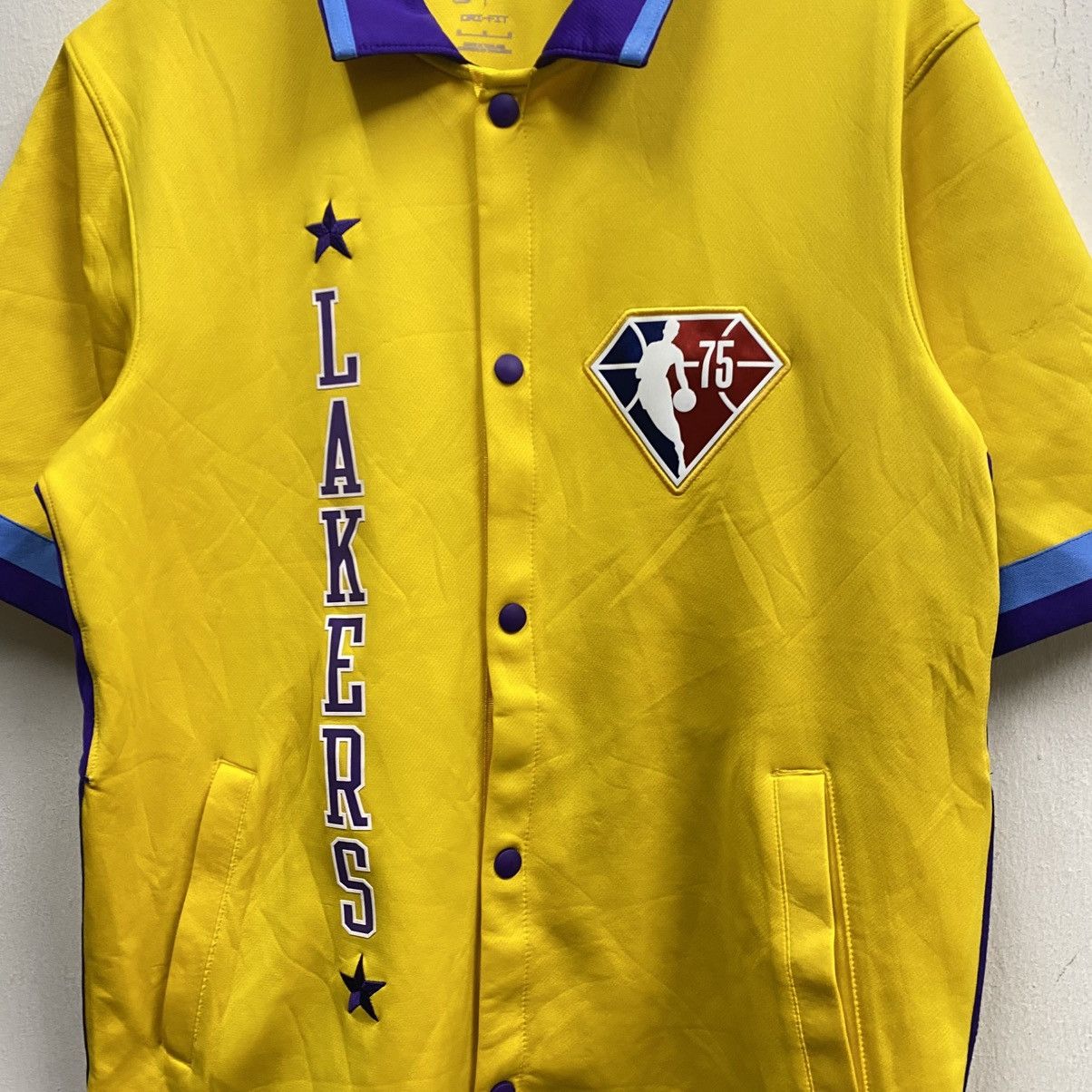 Nike Nike Lakers Showtime City Edition Warmup Size US L / EU 52-54 / 3 - 5 Thumbnail