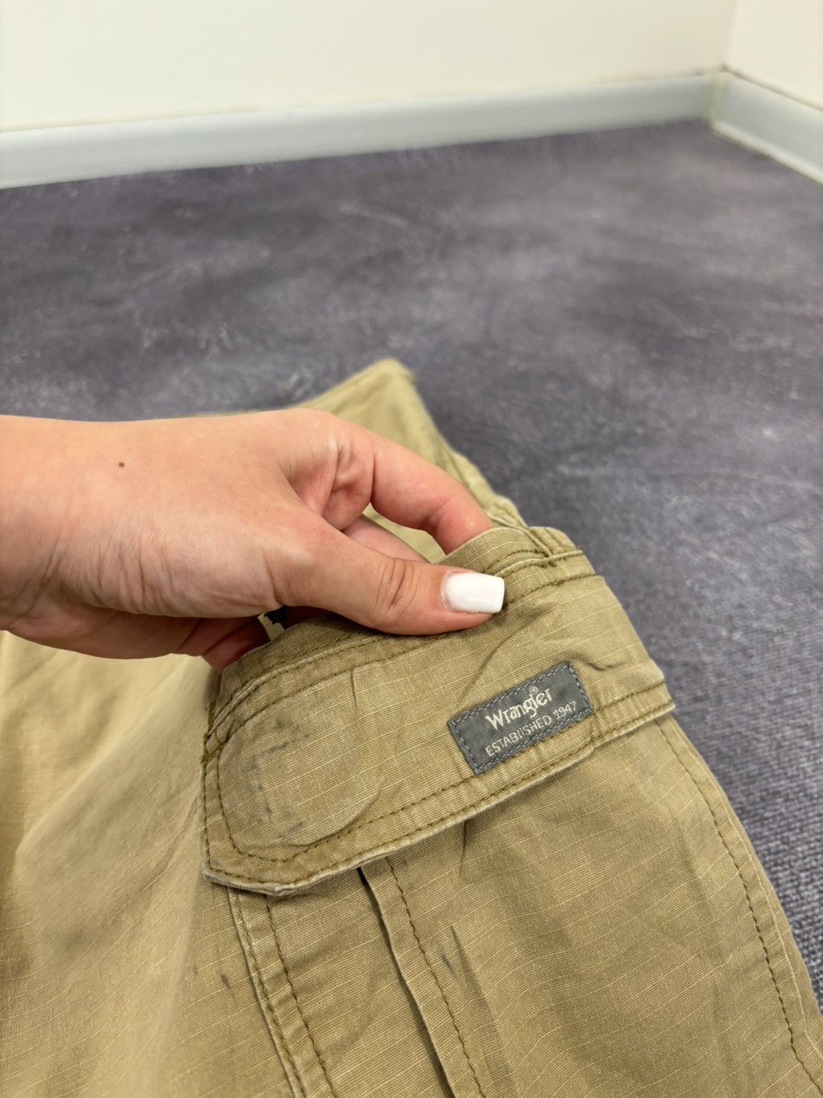 Wrangler Vintage Wrangler USA Utility Military Baggy Cargo Shorts Size US 44 / EU 60 - 5 Thumbnail