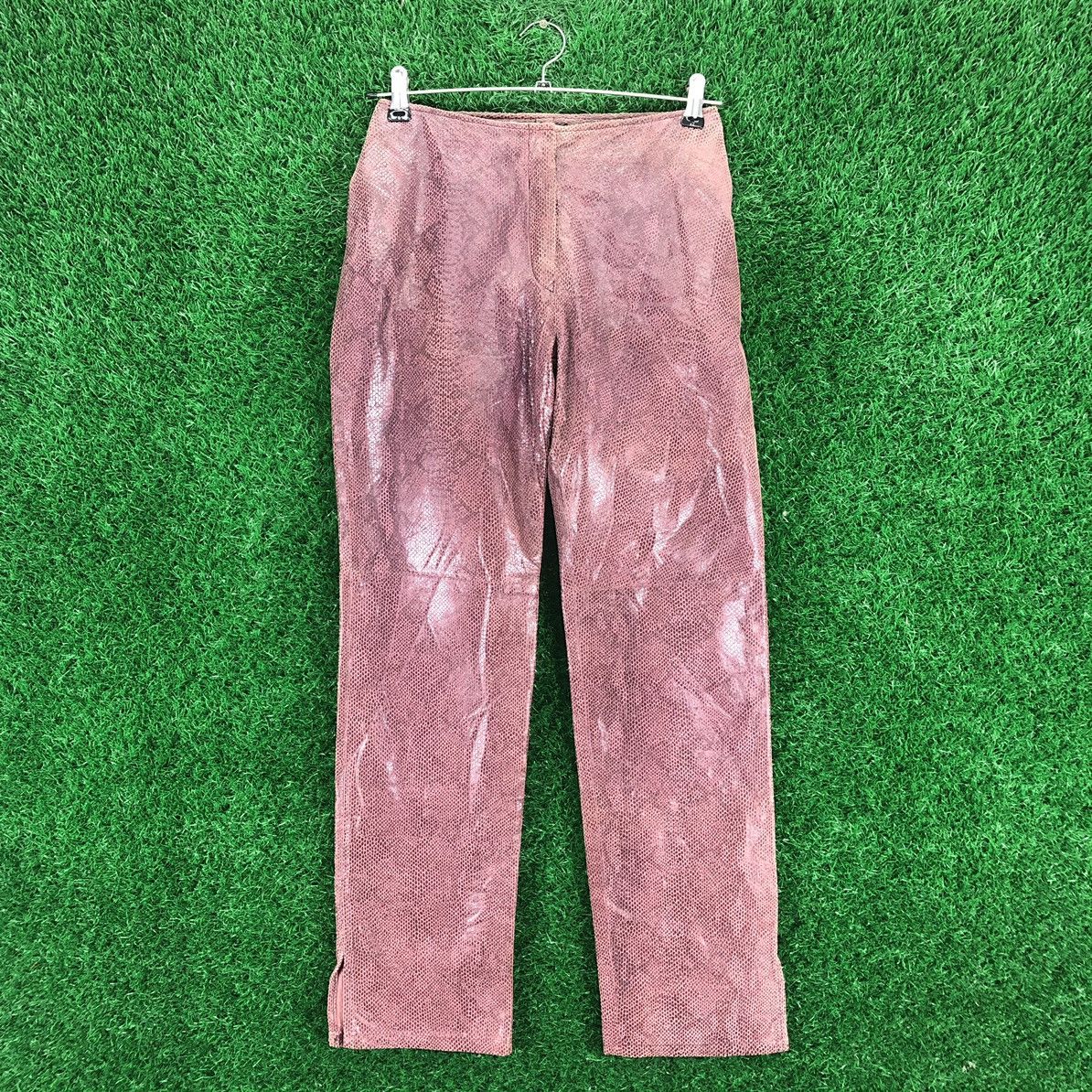 image of Avant Garde x Vintage 90's Snake Skin Pattern Pants By Patrick Cox Wannabe in Snakeskin, Women's (S