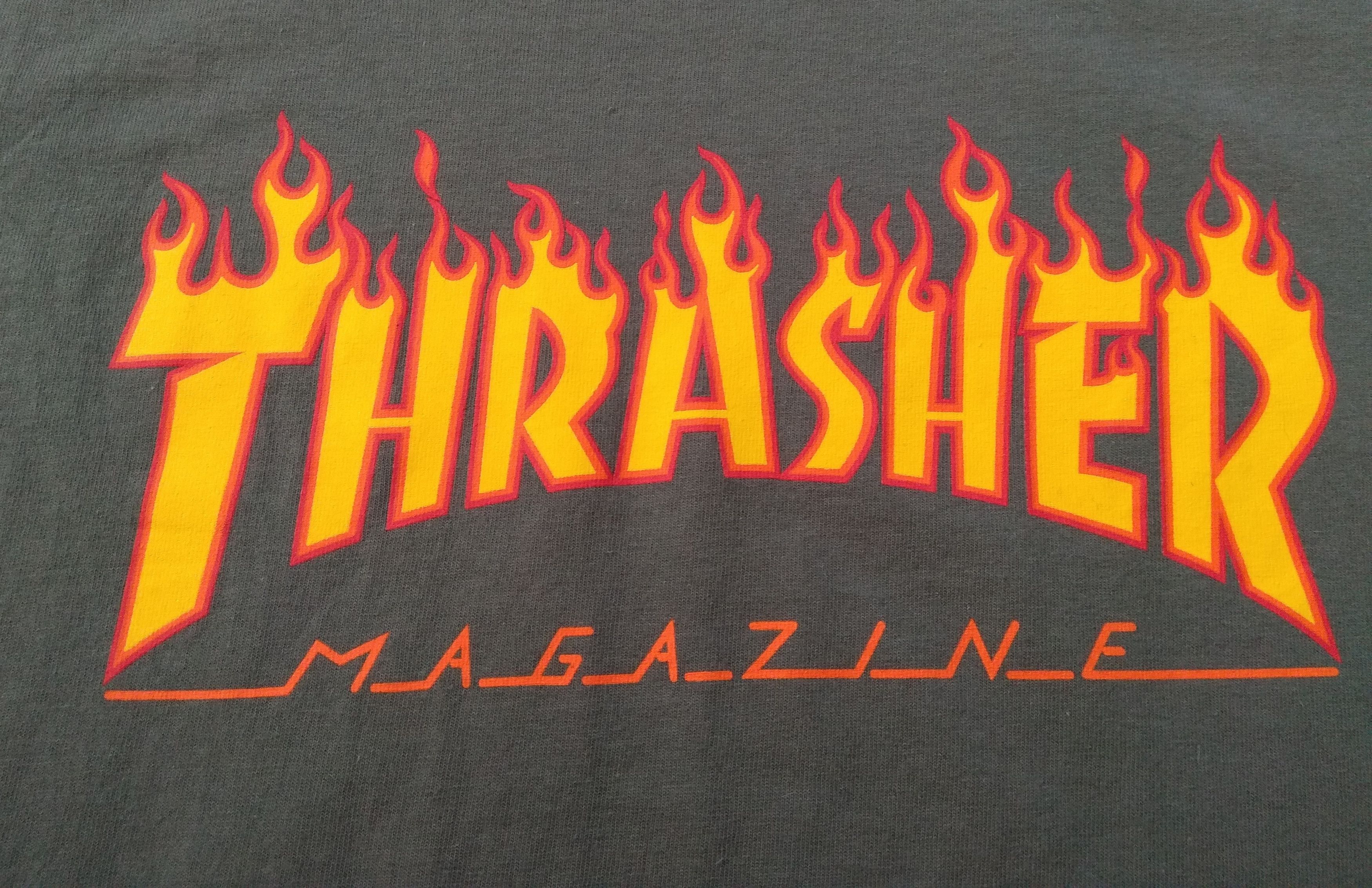 Thrasher Vintage Y2K Thrasher Magazine Skateboarding Tee T Shirt Size US S / EU 44-46 / 1 - 3 Thumbnail