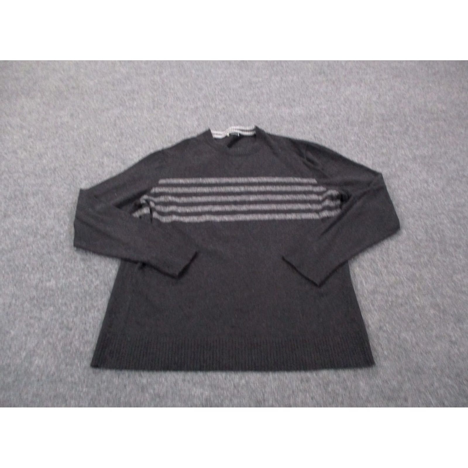 Smartwool SmartWool Mens M Base Layer Wool Pullover Sweater Thermal Hiking Outdoors Striped Lightweight Knit Logo Quilted Wool Blend Umbrella? Size US M / EU 48-50 / 2 - 2 Thumbnail