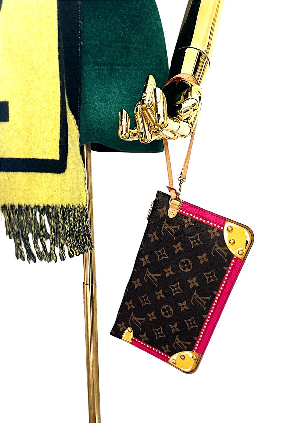 Louis Vuitton Louis Vuitton LV Monogram Neverfull Pouch Size ONE SIZE - 10 Thumbnail