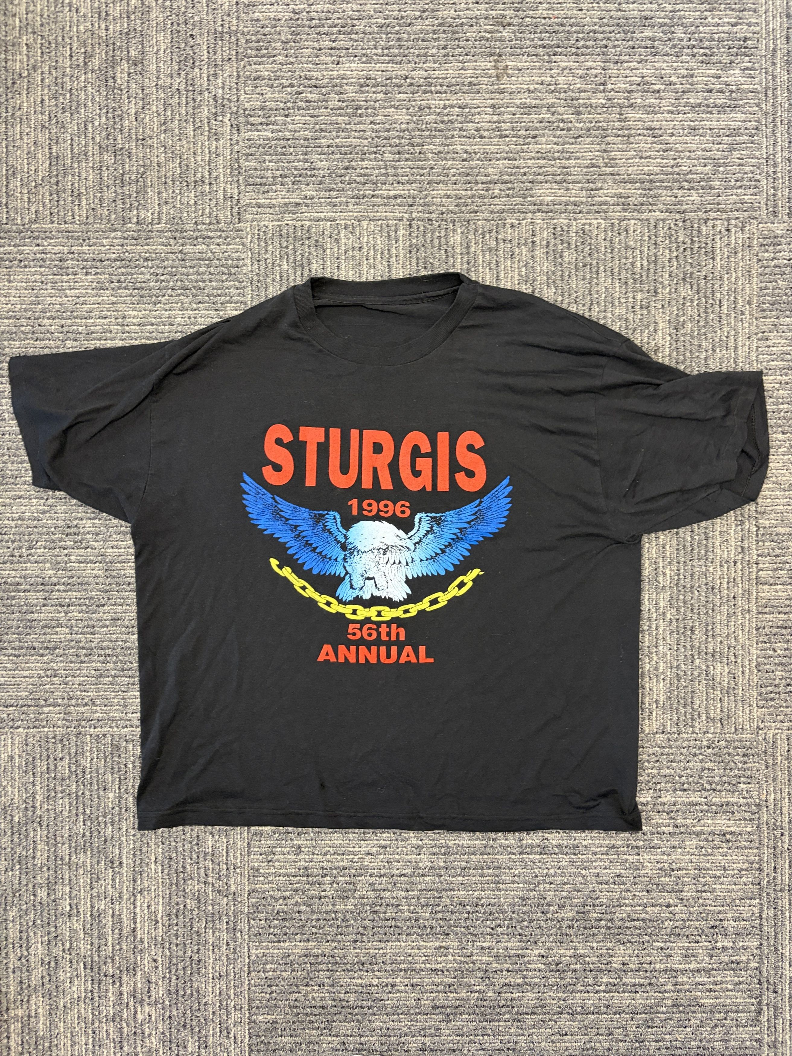 Vintage Vintage Sturgis t shirt black szXL Size US XL / EU 56 / 4 - 1 Thumbnail