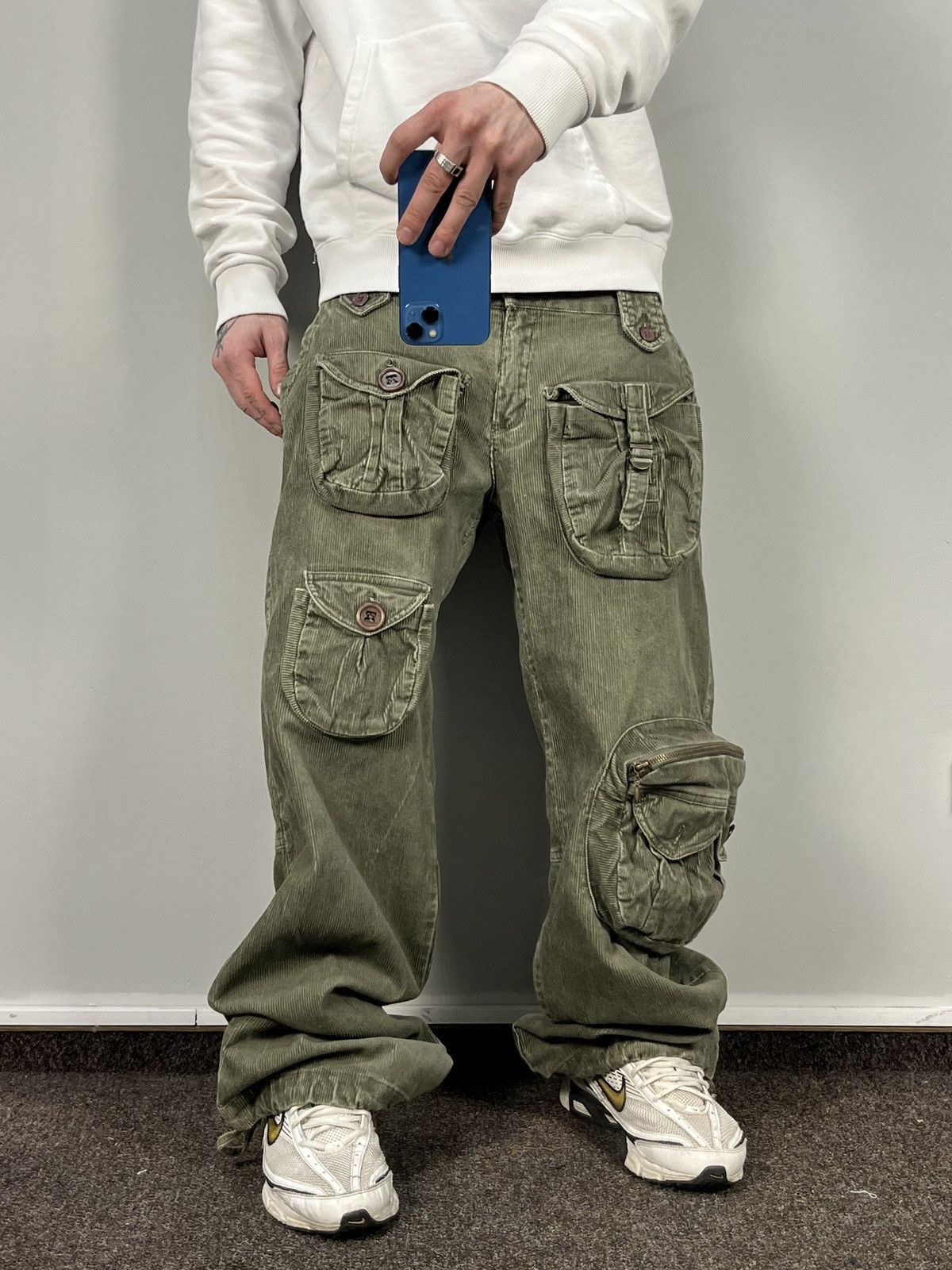 Vintage Archive Japanese multi pocket pants corduroy Size US 32 / EU 48 - 12 Thumbnail