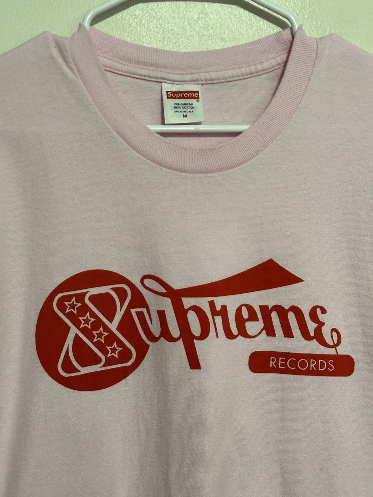Supreme Supreme Records Tee Size US M / EU 48-50 / 2 - 2 Thumbnail
