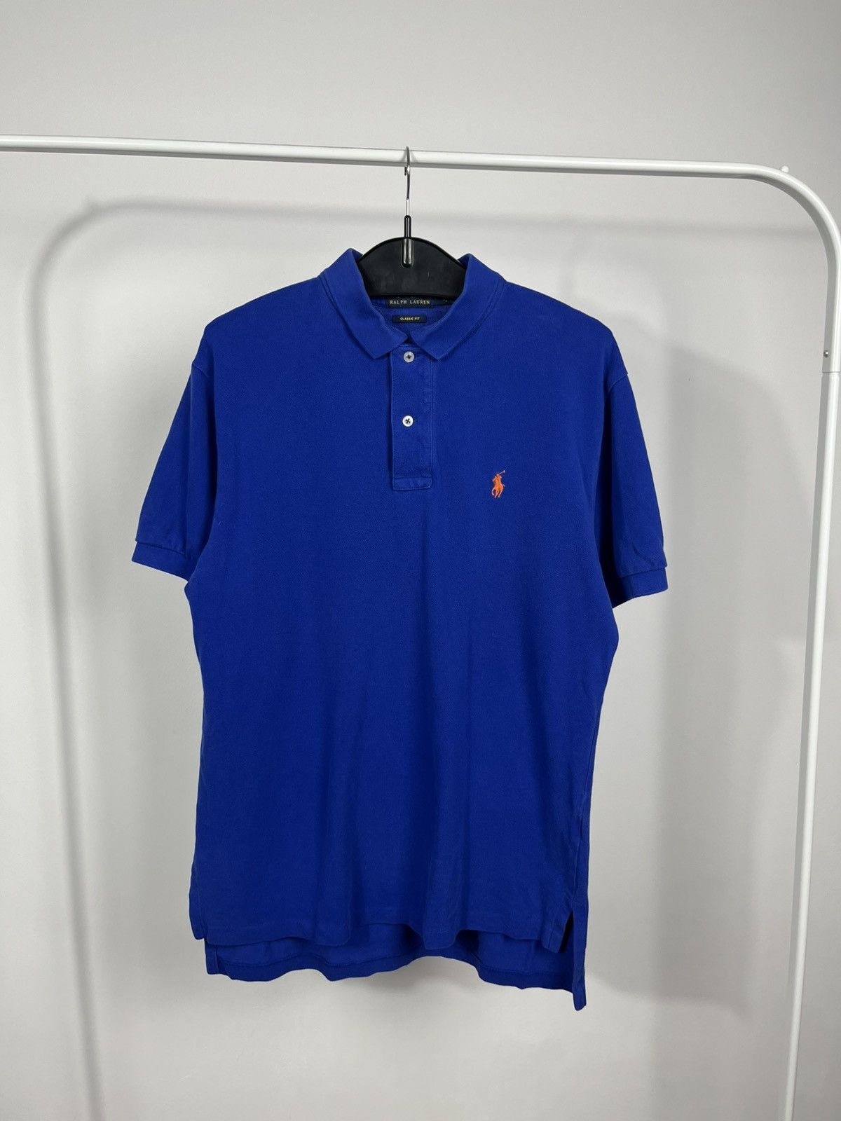 Polo Ralph Lauren Polo Ralph Lauren Blue Polo Shirt Classic Fit Size M Size US M / EU 48-50 / 2 - 2 Thumbnail