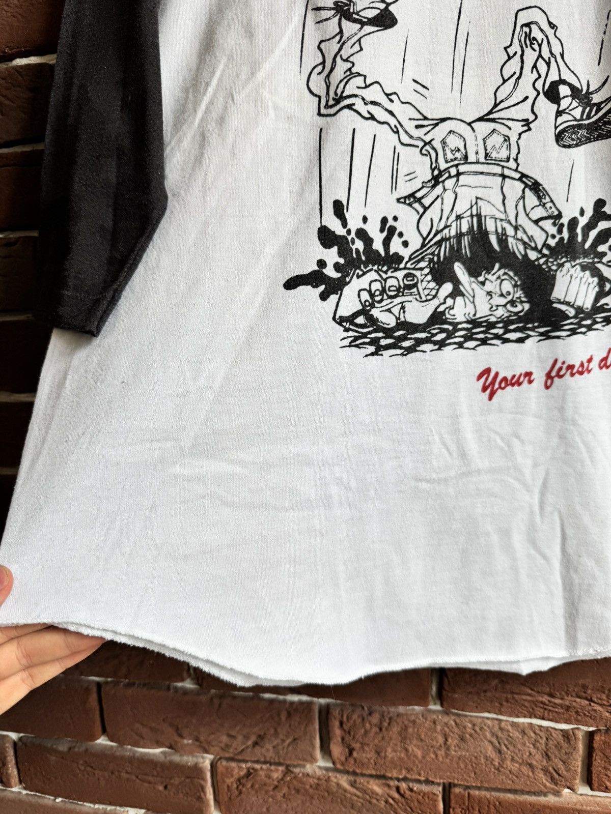 Band Tees 1988 Vintage Dynamo Open Air Festival Raglan Tee Band Grail Size US L / EU 52-54 / 3 - 5 Thumbnail