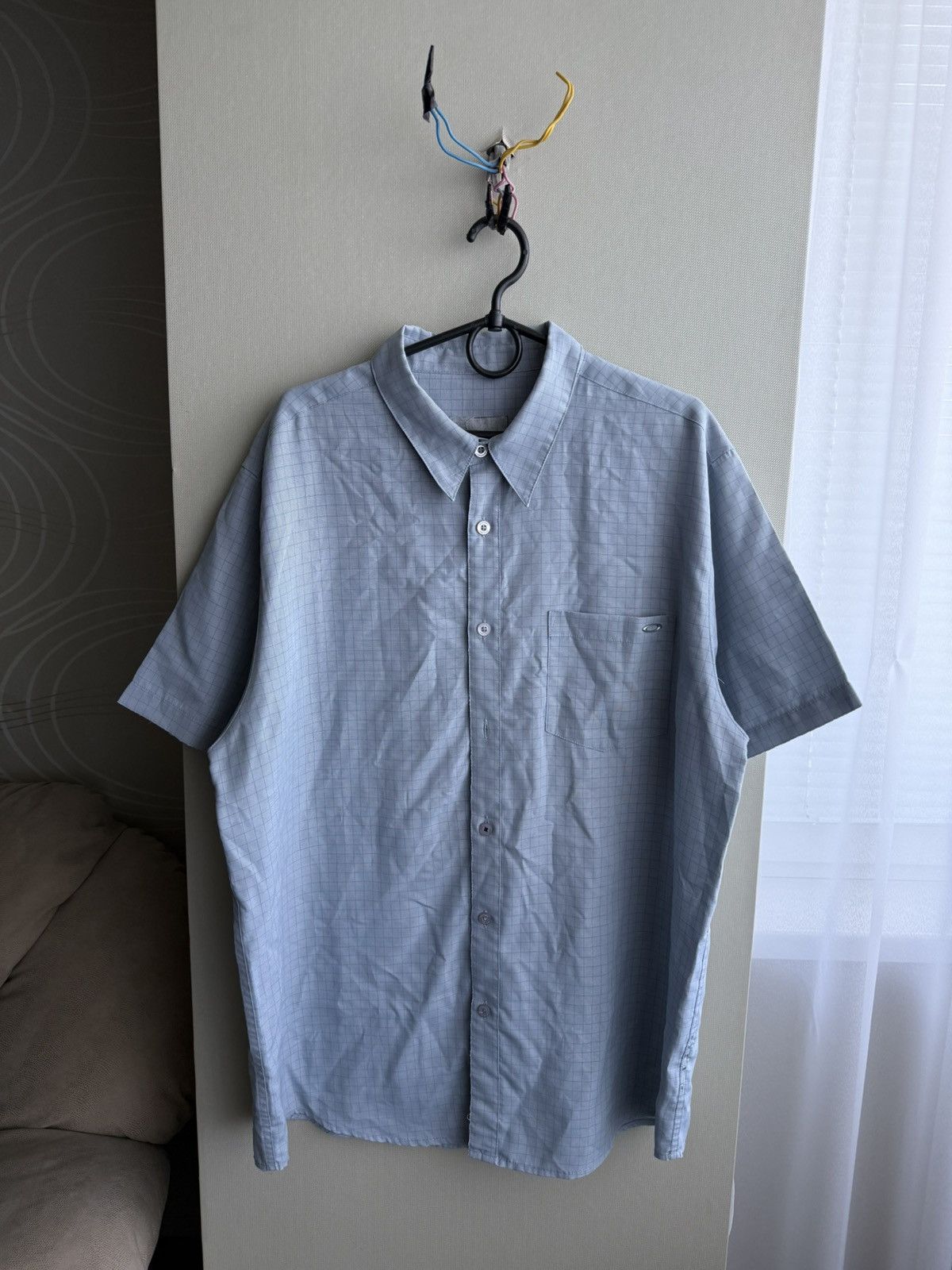 Oakley Vintage Oakley Software Metal Logo Short Sleeve Y2K Shirt Size US XL / EU 56 / 4 - 3 Thumbnail