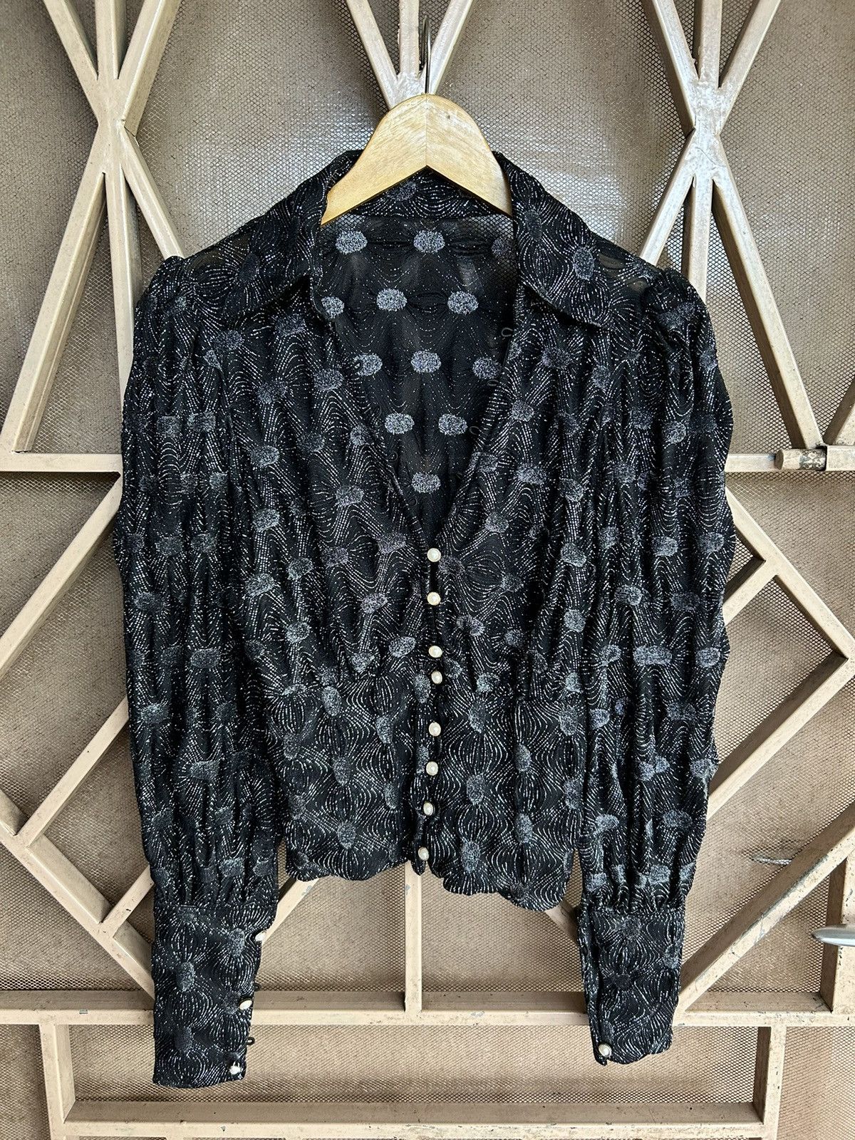Japanese Brand × Vintage Japanese cerdigan bottom up Size US S / EU 44-46 / 1 - 1 Thumbnail