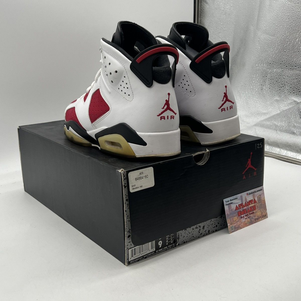 Jordan Brand Air Jordan 6 Carmine Size US 9 / EU 42 - 4 Thumbnail