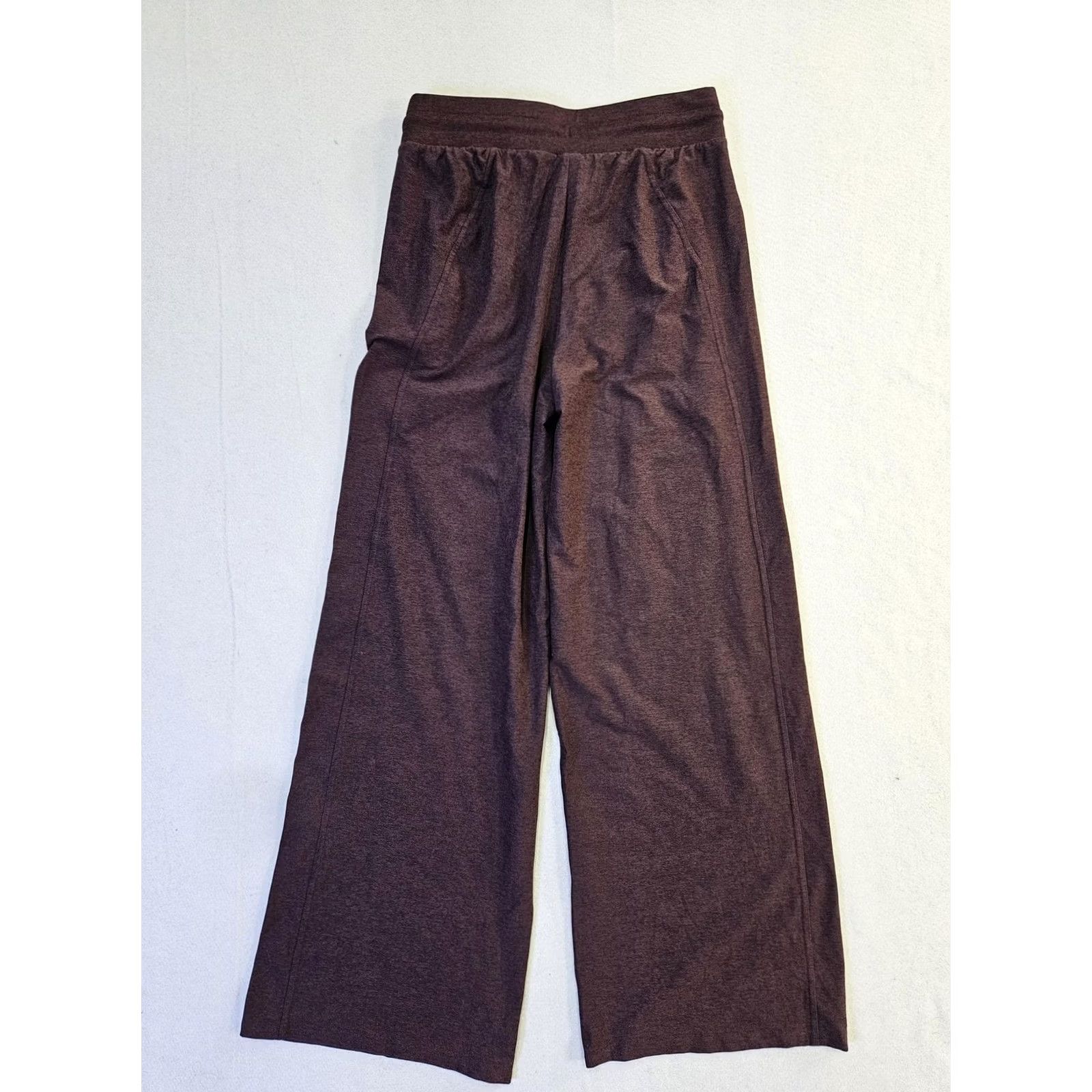 Fabletics Fabletics Sweatpants Womens Medium Purple Wide Leg Drawstring Pockets Lounge Size 32" / US 10 / IT 46 - 6 Thumbnail