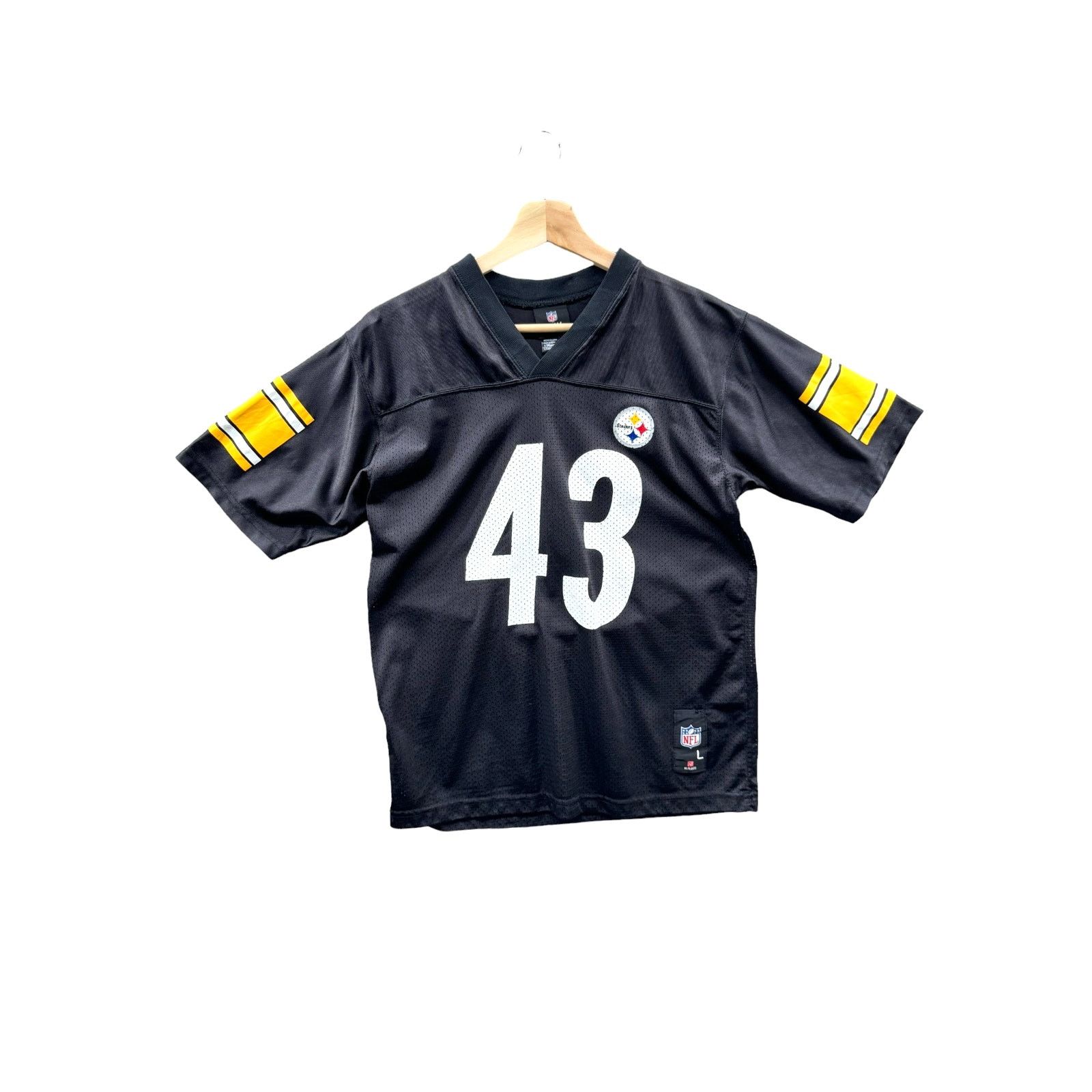 NFL × Reebok Reebok Pittsburgh Steelers Troy Polamalu Youth NFL Jersey Size US L / EU 52-54 / 3 - 1 Thumbnail