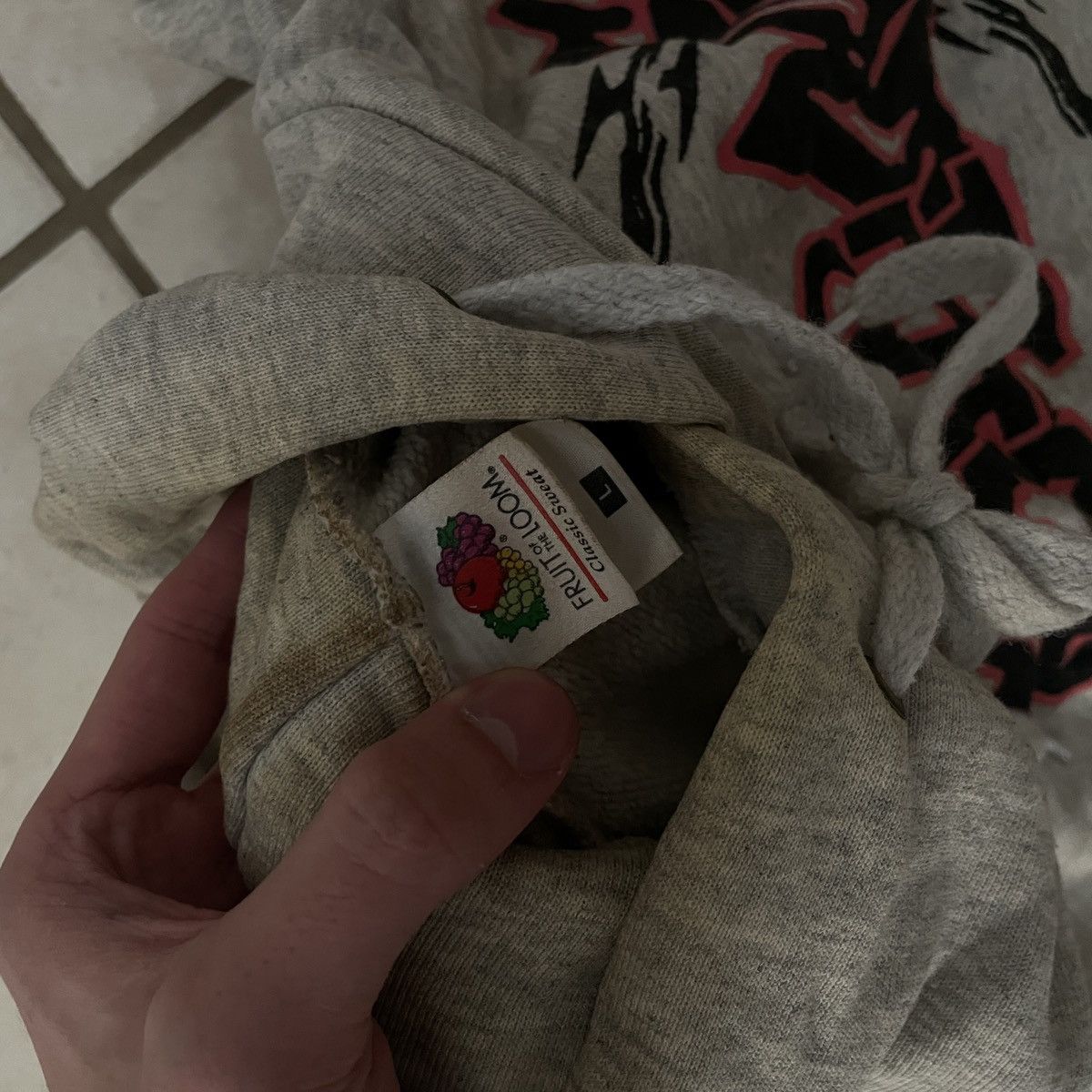 Drain Gang Bladee Exer Razorwire Hoodie Size L Size US L / EU 52-54 / 3 - 3 Thumbnail