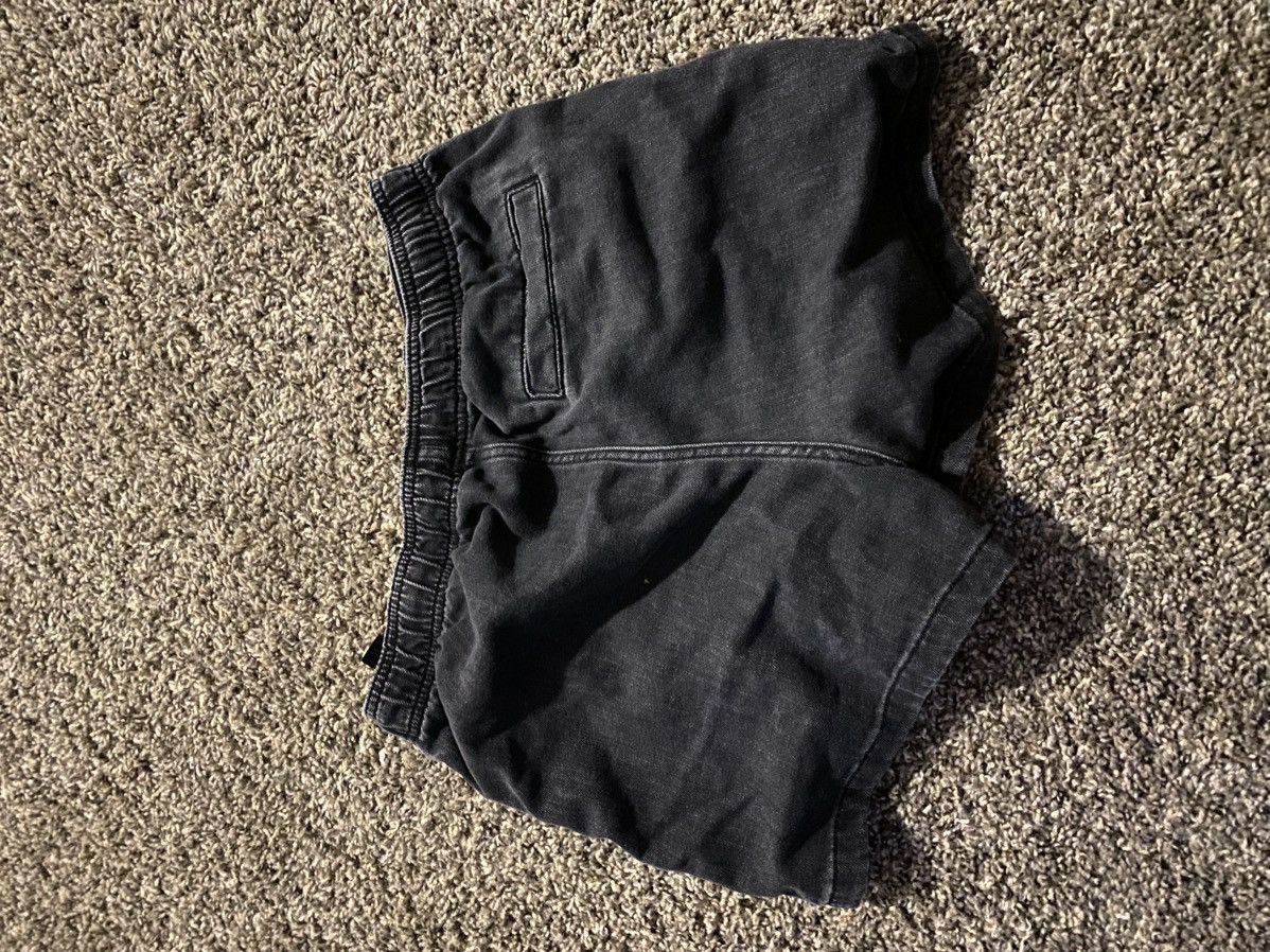 Zara Black Shorts Zara Denim feel Size US 31 - 2 Thumbnail