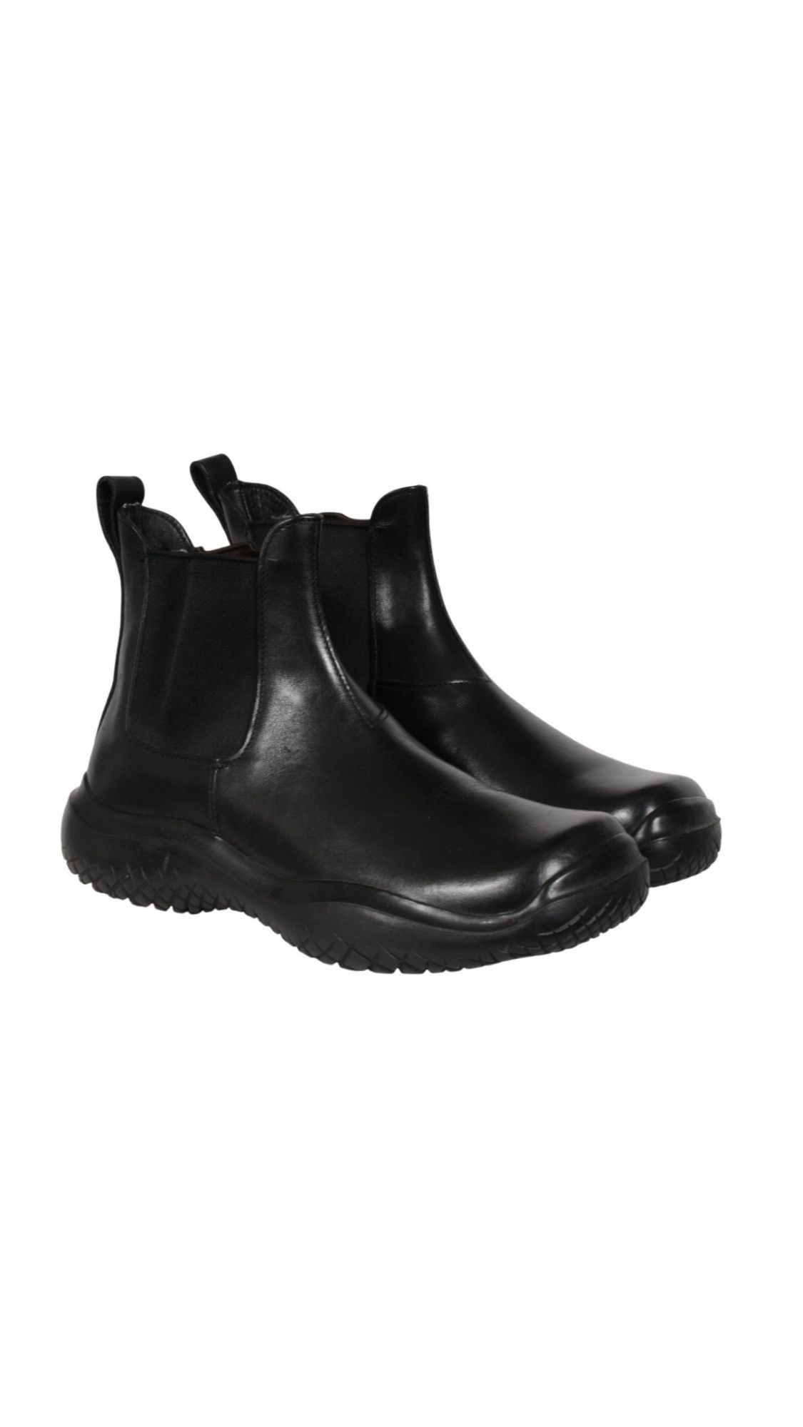 Prada AW99 Vintage Chelsea Boot Black Leather - 02616 Size US 7 / EU 40 - 1 Thumbnail