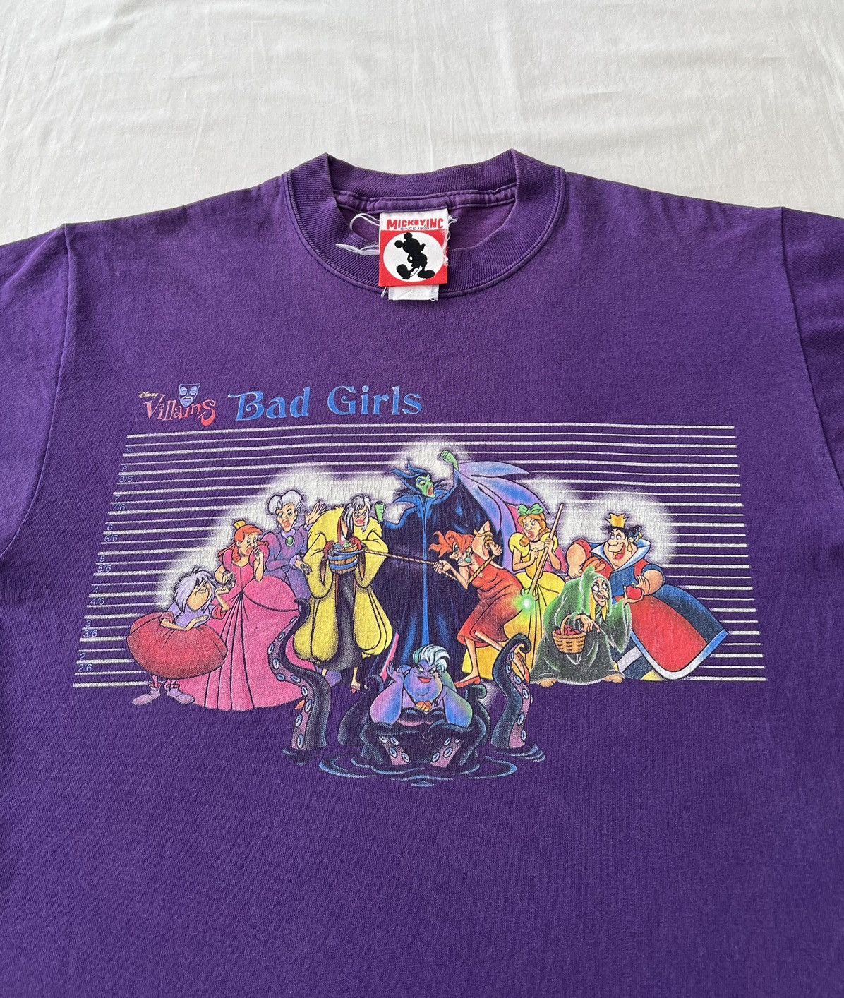 Disney Vintage 90s Disney Villains Bad Girls Cartoon Movie T-shirt Size US S / EU 44-46 / 1 - 4 Thumbnail