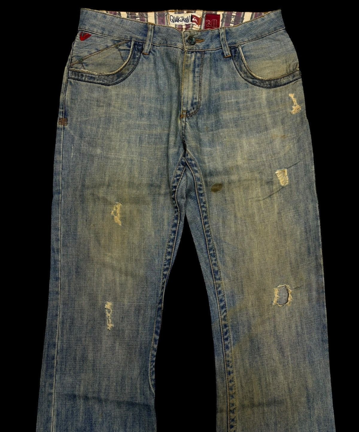 Le Grande Bleu (L.G.B.) Mudmax Wash Freedom Is Dirty Lgb I6W9 Style Flared Jean Size US 32 / EU 48 - 7 Thumbnail