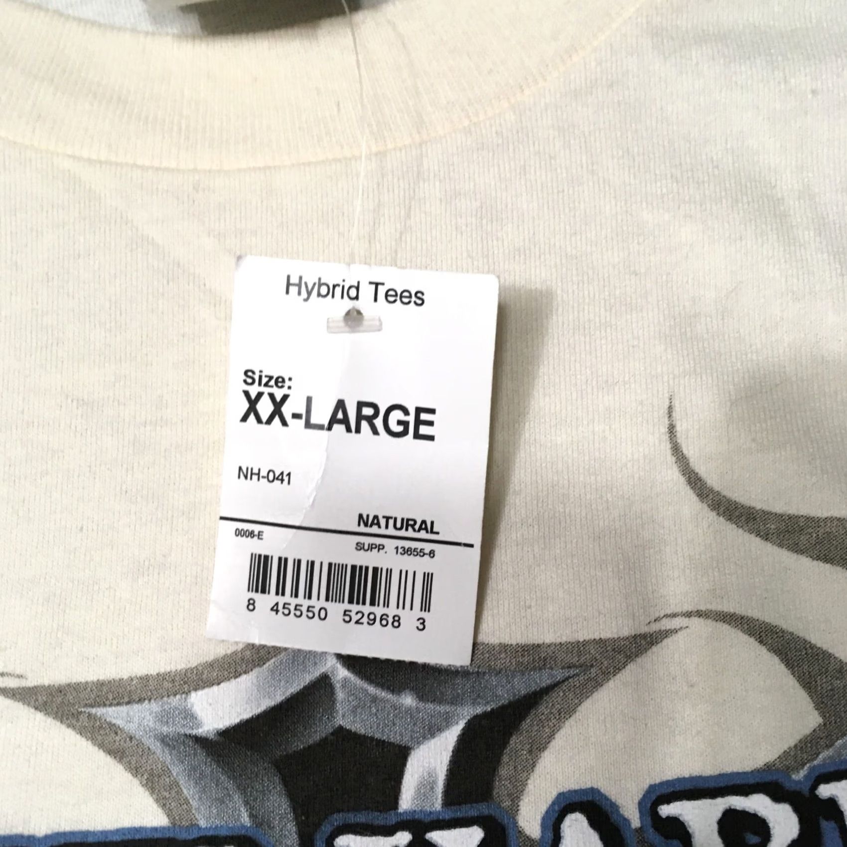 Vintage National Heritage Live Hard Ride Hard Graphic T Shirt XXL White Tee new w/ tags Size US XXL / EU 58 / 5 - 4 Thumbnail