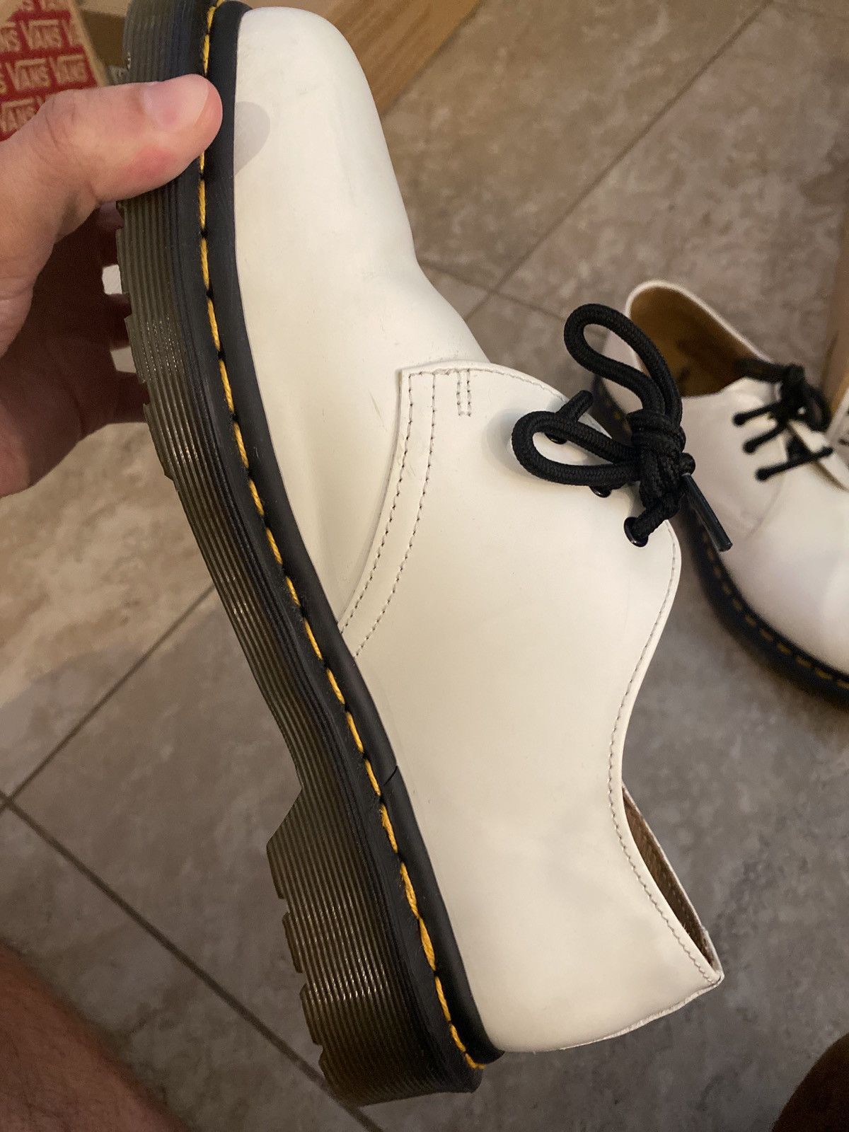 Dr. Martens 1461 White Dr. Marten Boots Size US 8 / EU 41 - 7 Thumbnail