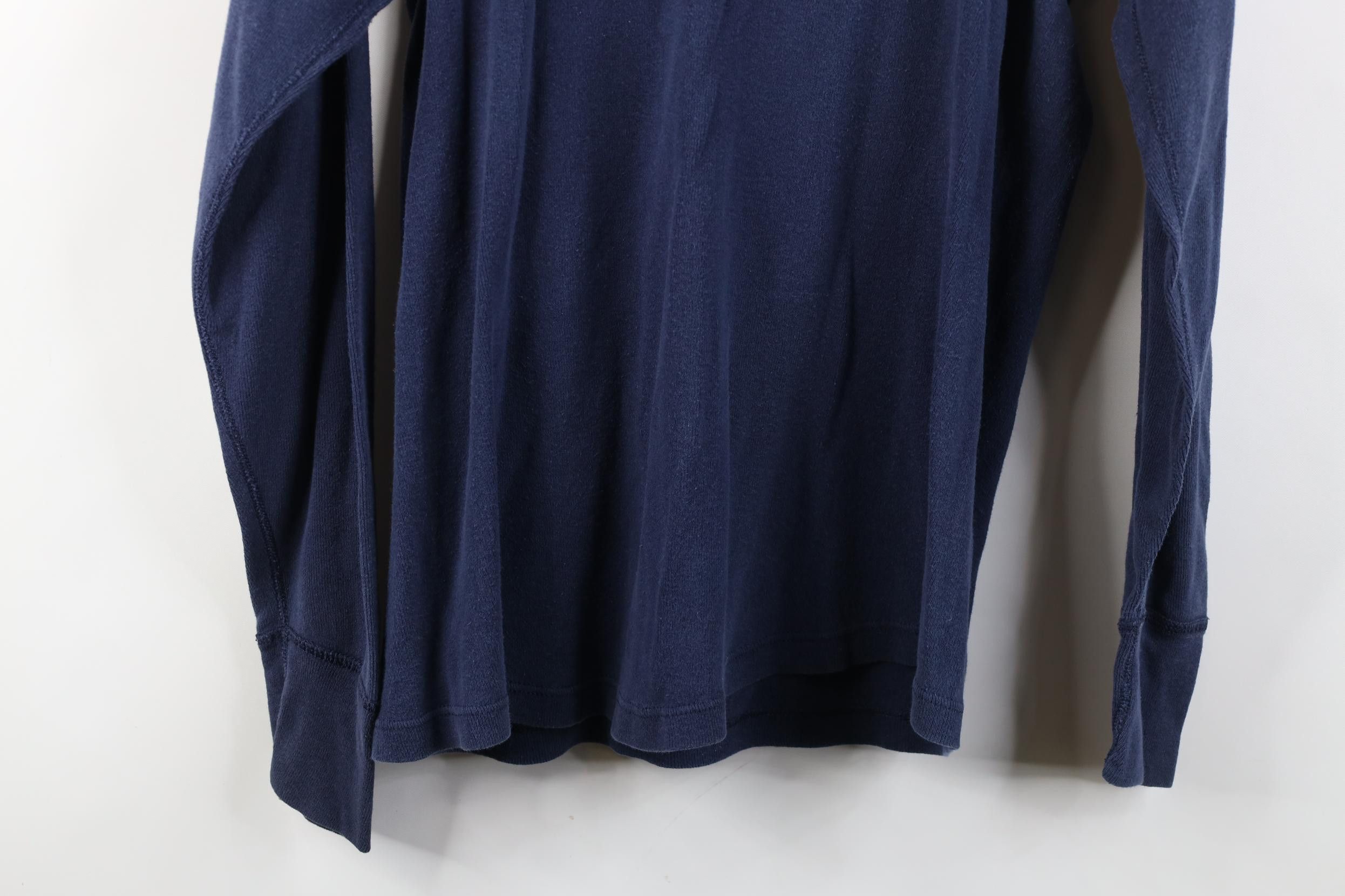 Vintage Vintage 70s Streetwear Ribbed Knit Thermal Henley T-Shirt Size US L / EU 52-54 / 3 - 12 Thumbnail