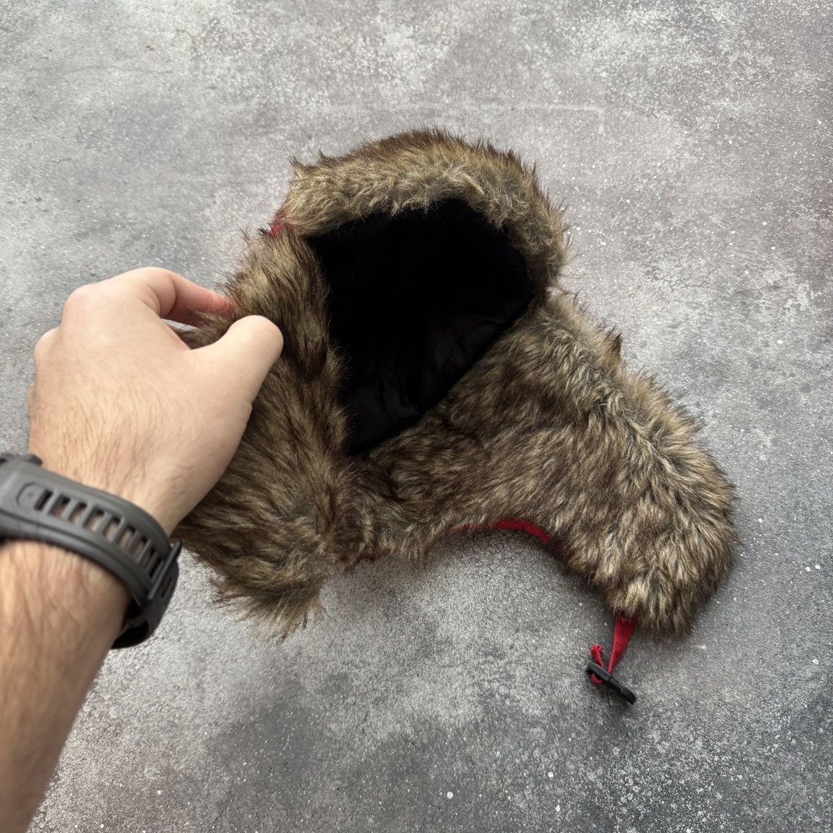 20471120 Amazing Faux Fur Y2K Ushanka Hat (Trapper Hat) Size ONE SIZE - 5 Thumbnail