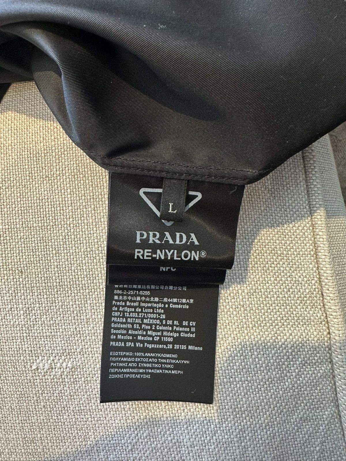Prada Nylon shirt Size US L / EU 52-54 / 3 - 9 Thumbnail