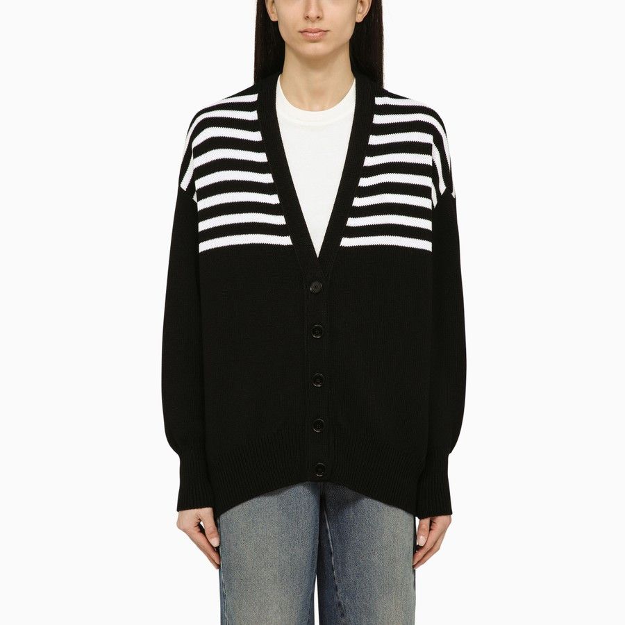 image of Givenchy O1D2Blof0124 Cardigan In Black, Women's (Size Small)