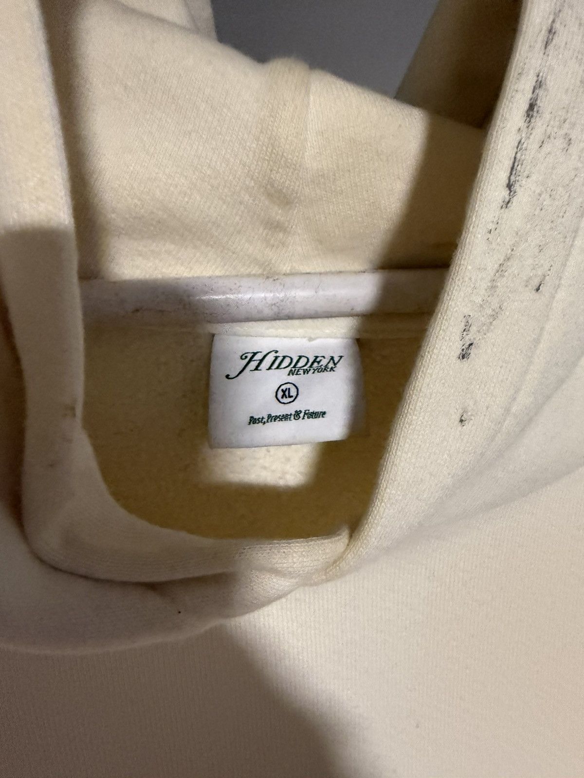 HIDDEN Hidden NYC H Logo Paint Hoodie - XL Size US XL / EU 56 / 4 - 5 Thumbnail