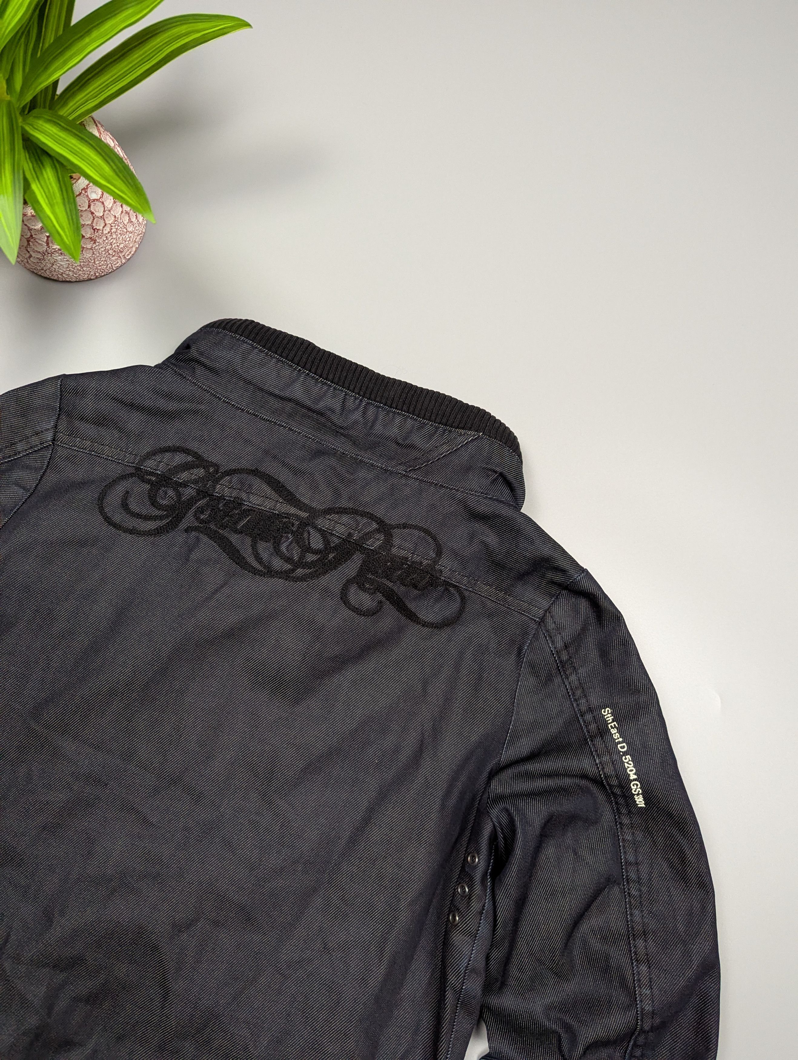 G-Star × Vintage G-Star RAW Dawn Denim Jacket Womens Dark Blue FullZip Jacket Size XS / US 0-2 / IT 36-38 - 15 Thumbnail
