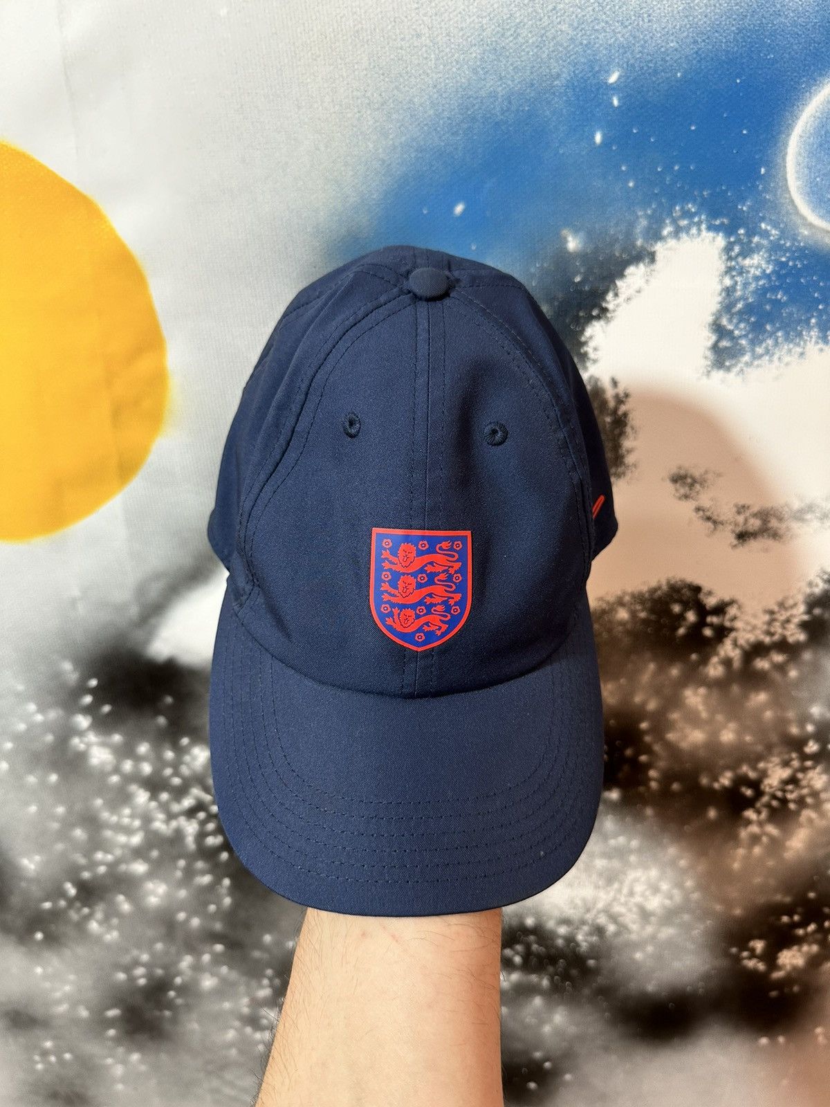 Japanese Brand × Nike Nike vintage cap England Size ONE SIZE - 8 Thumbnail