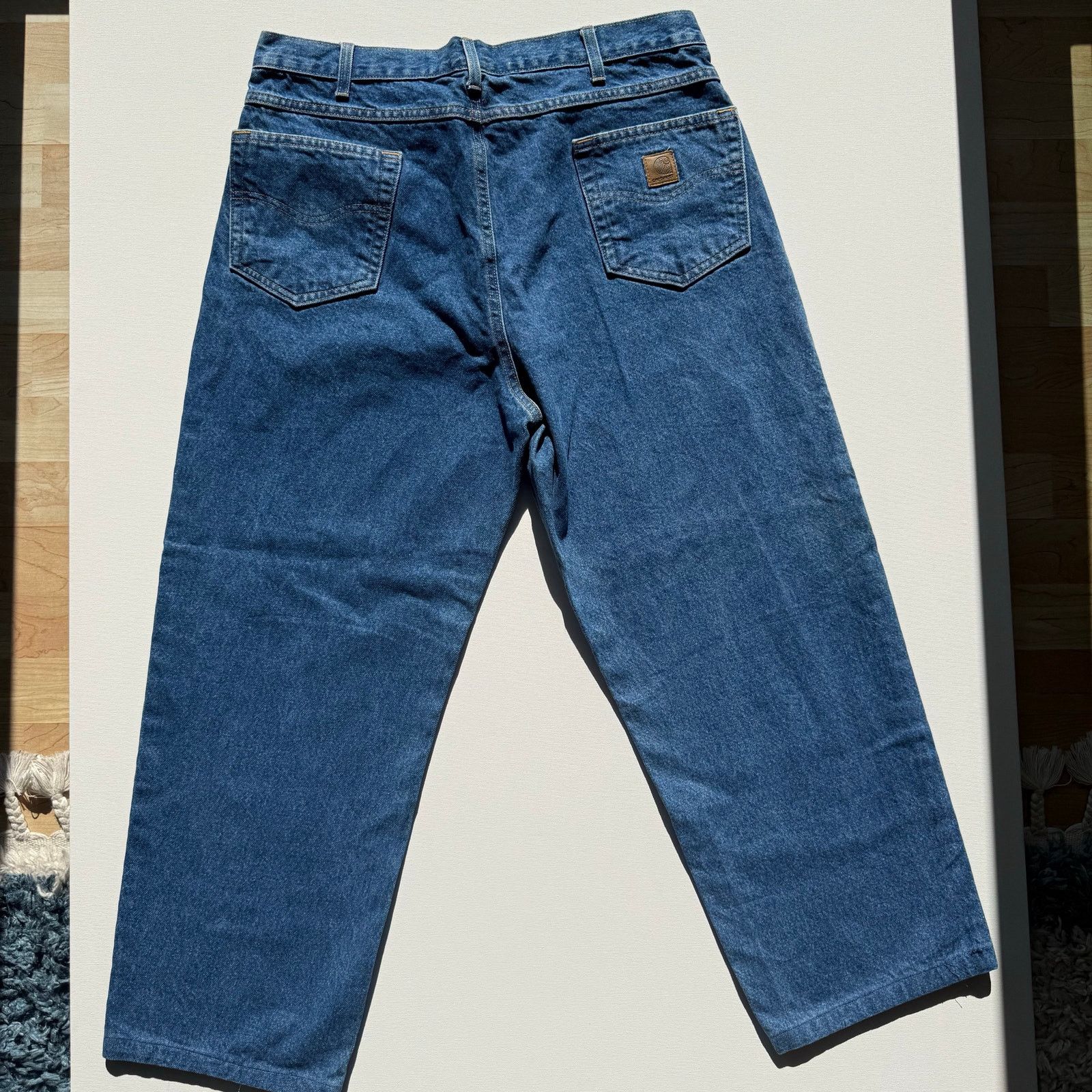 Carhartt Vintage Carhartt B17 DST Relaxed Fit Denim Jeans Size US 38 / EU 54 - 5 Thumbnail