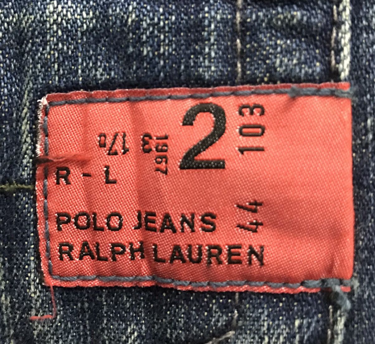 Polo Ralph Lauren × Ralph Lauren × Vintage Vintage Polo Jeans Company Ralph Lauren Denim Pants Size US 33 - 10 Thumbnail