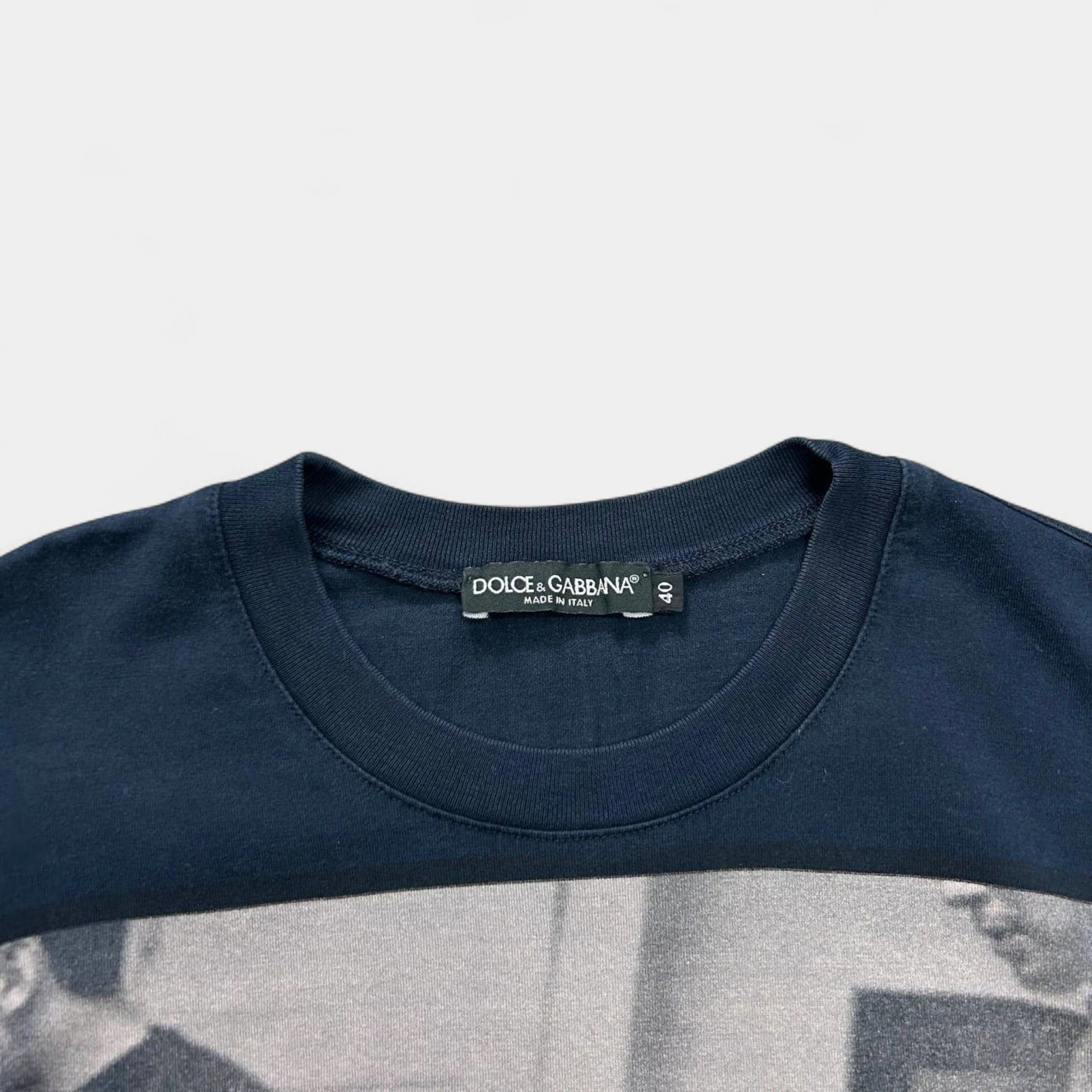 Dolce & Gabbana Dolce & Gabbana x James Dean Graphic Navy T-Shirt Size US S / EU 44-46 / 1 - 4 Thumbnail