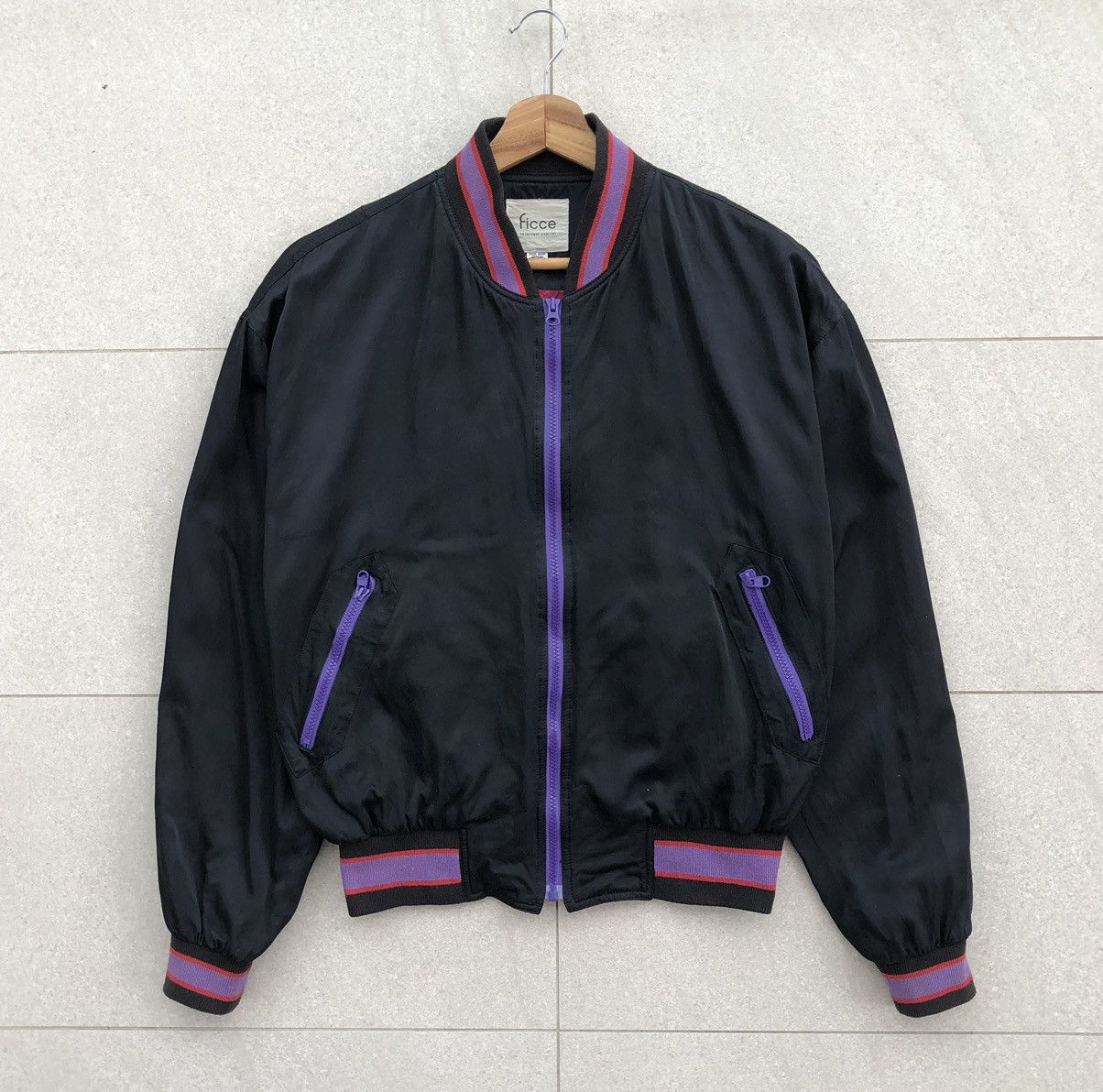 Yoshiyuki Konishi Vintage 90S YOSHIYUKI KONISHI SPORT Japan Bomber Jacket Size US M / EU 48-50 / 2 - 2 Thumbnail