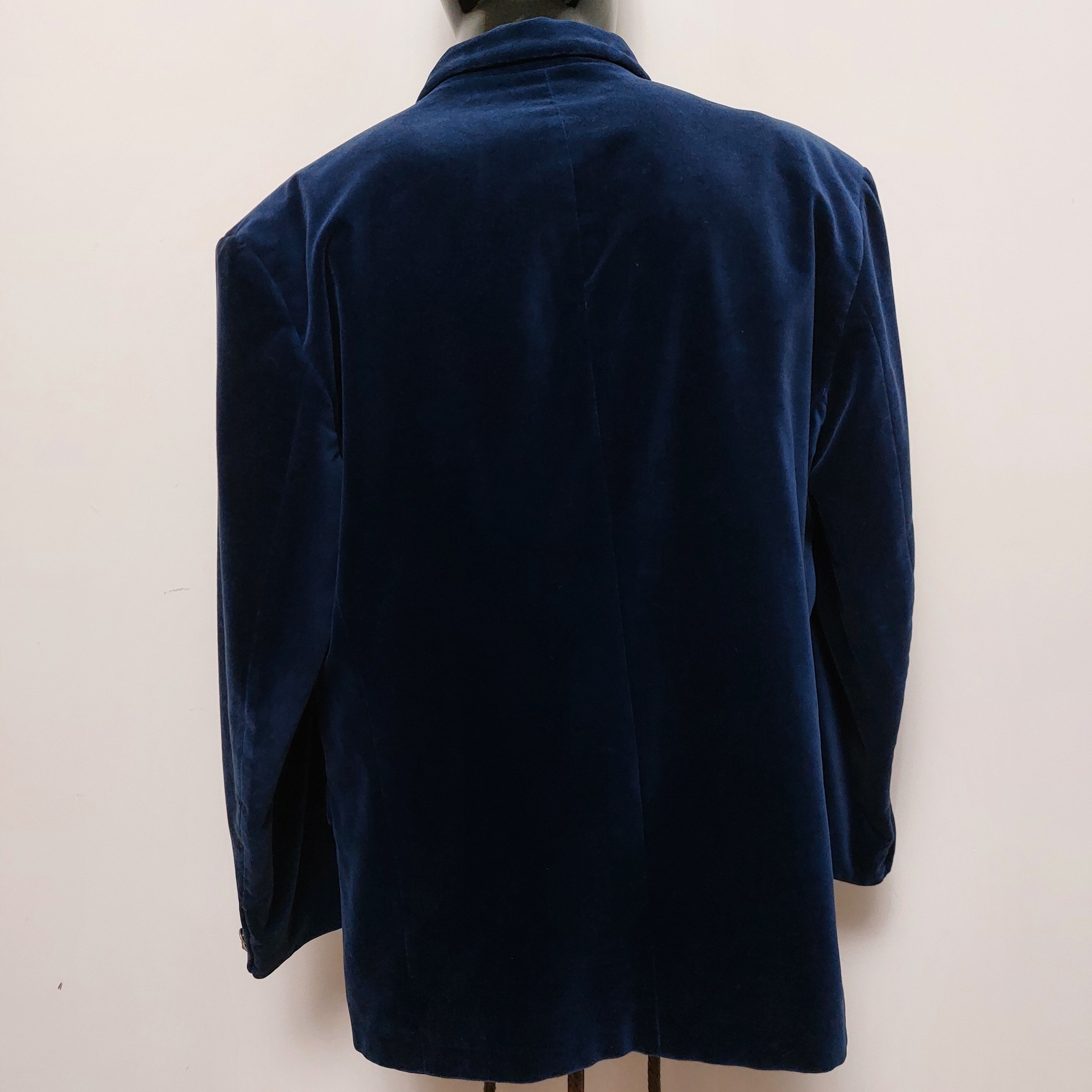 Vintage 1970/80s Diffusion by Wilson velvet jacket with pads Size US XL / EU 56 / 4 - 3 Thumbnail