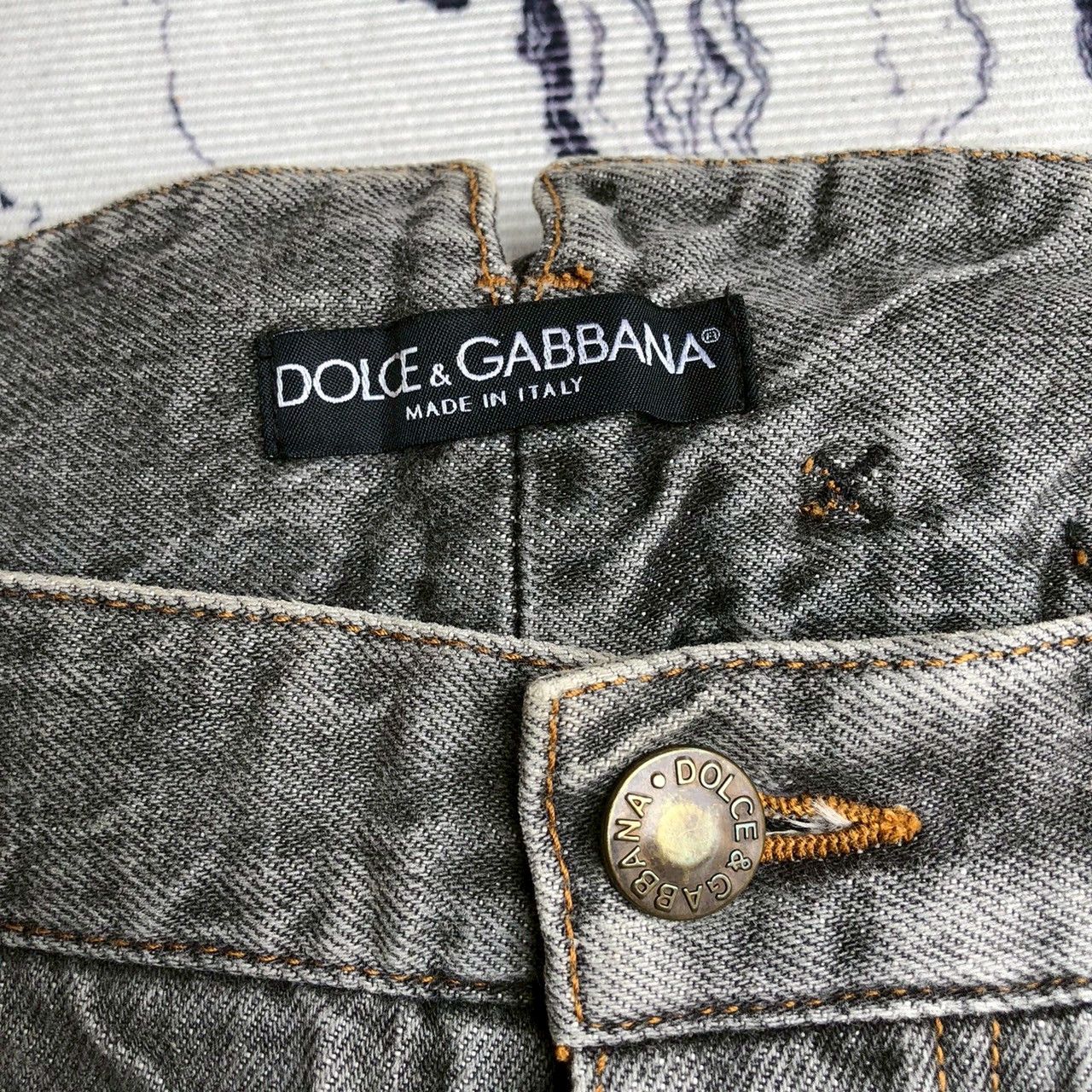 Dolce & Gabbana Dolce & Gabbana Vintage Gray Denim Jeans – Made in Italy Size US 34 / EU 50 - 9 Thumbnail