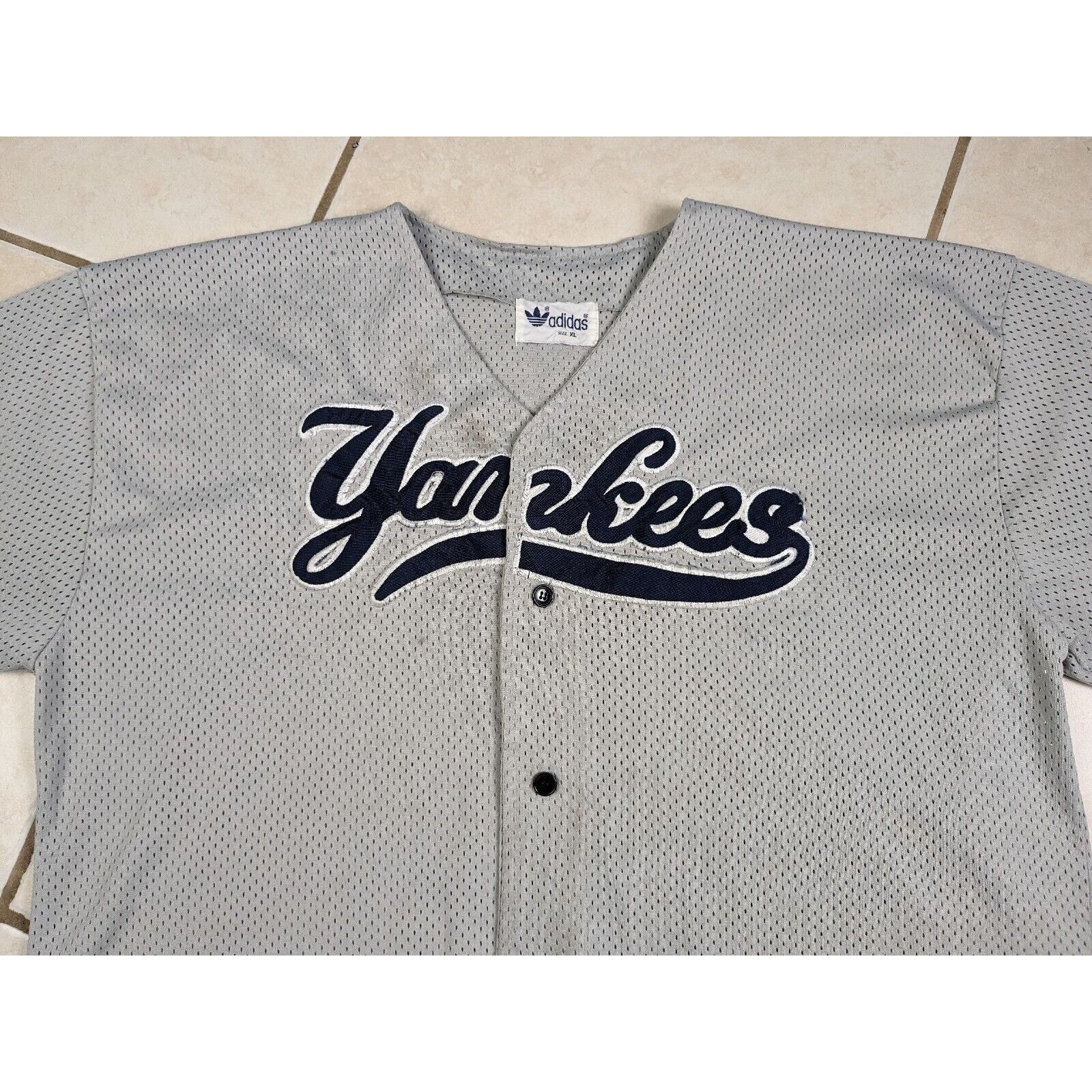 Adidas Vtg 1980's Adidas New York Yankees MLB Baseball Jersey XL Size US XL / EU 56 / 4 - 5 Thumbnail