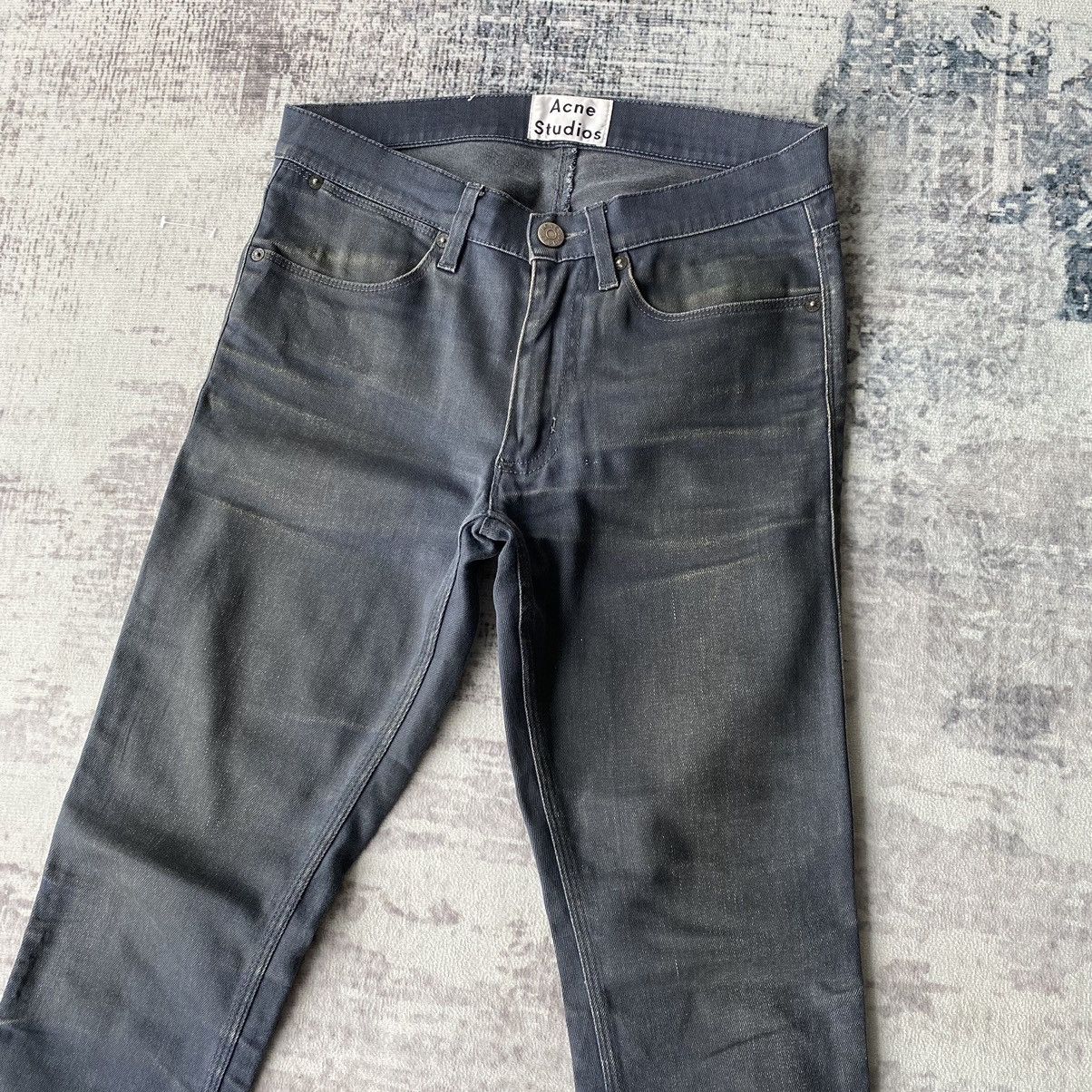 Acne Studios Acne Studios Max Blue Speed Denim Pants Jeans Size US 28 / EU 44 - 5 Thumbnail