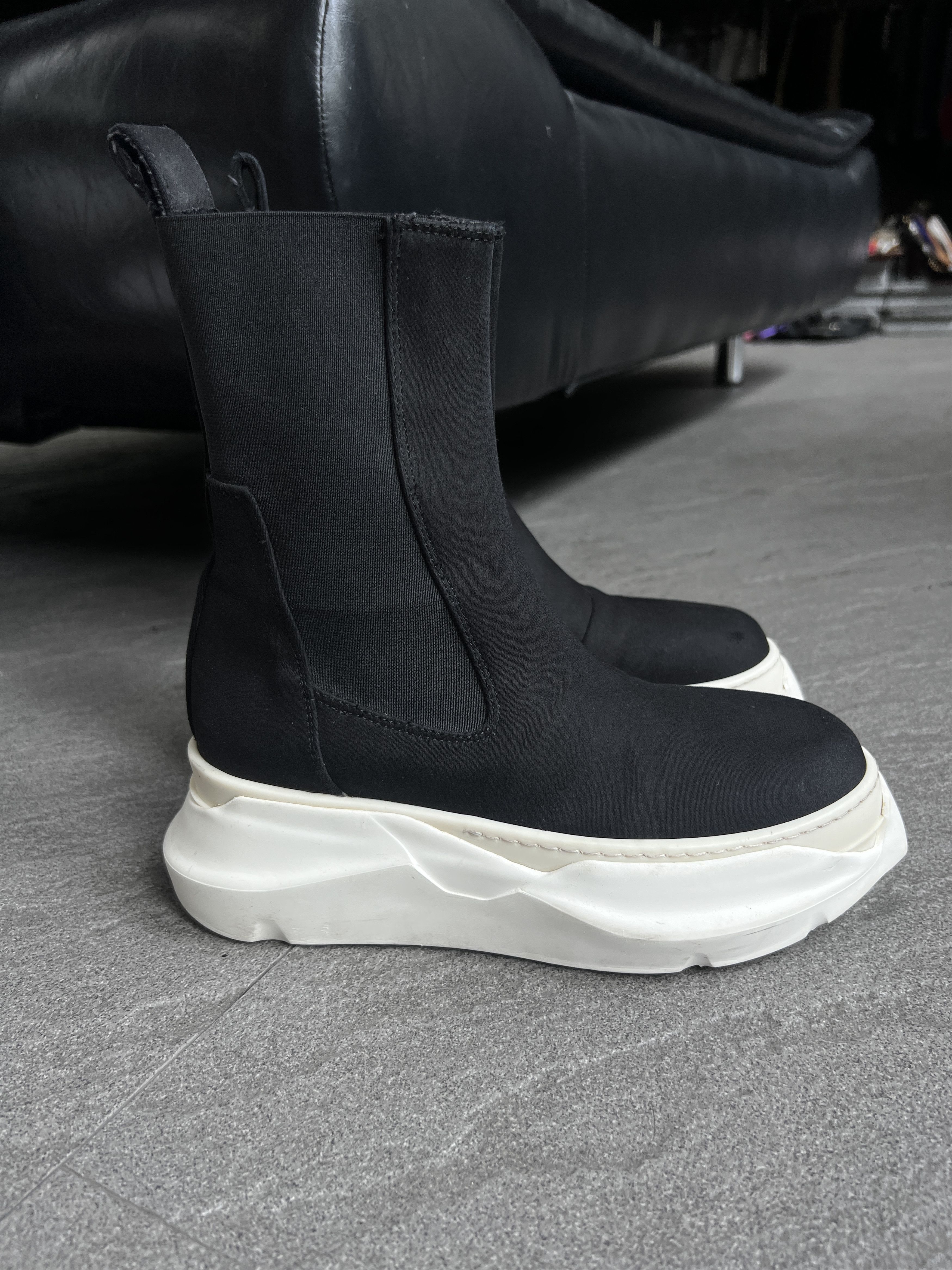 Rick Owens Drkshdw Rick Owens DRKSHDW Abstract Chelsea Boots EU38 Size US 5.5 / EU 38 - 6 Thumbnail