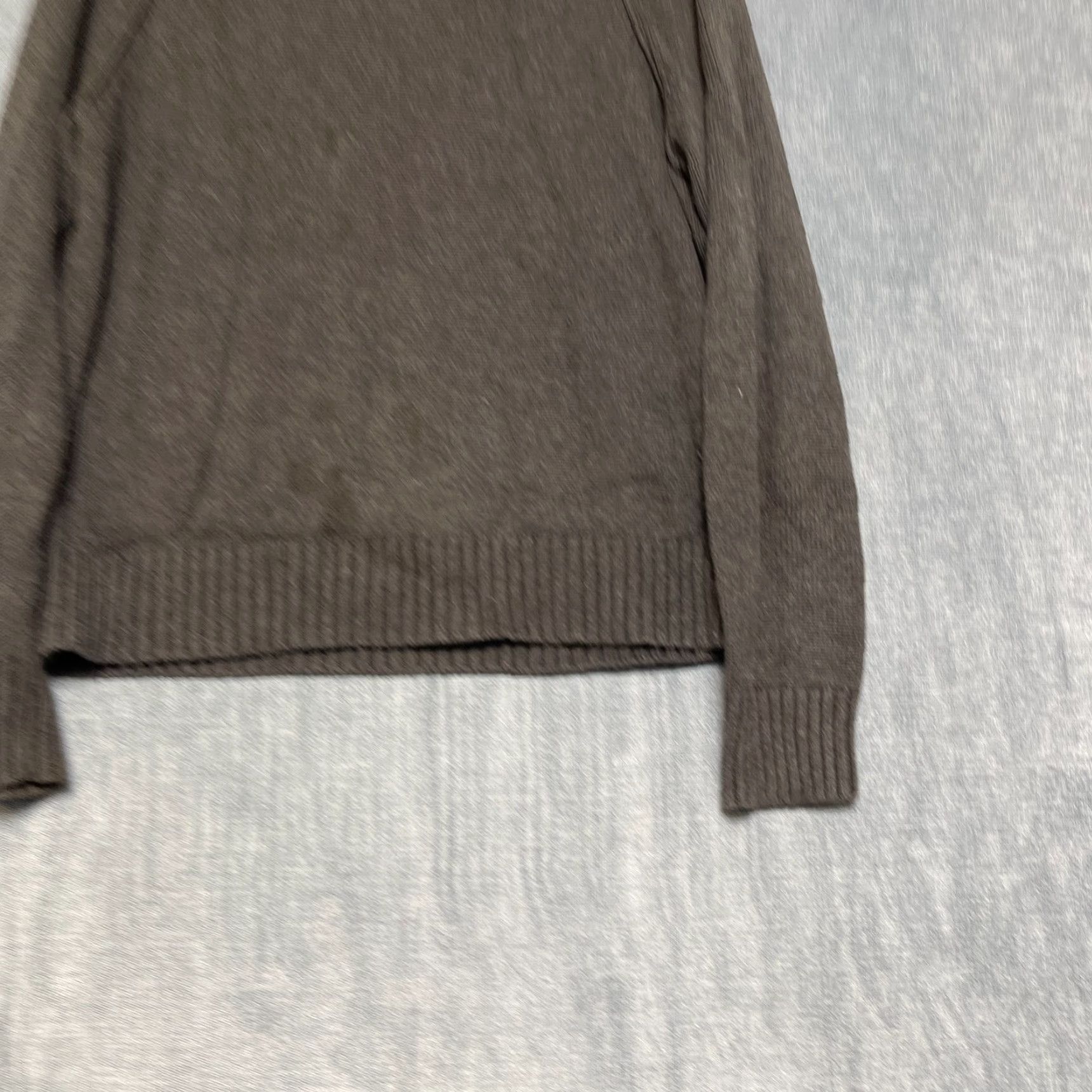 Vintage Jeanne Pierre Sweater Womens L Gray Cotton Ribbed Hem Turtleneck Raglan Sleeve Size L / US 10 / IT 46 - 2 Thumbnail