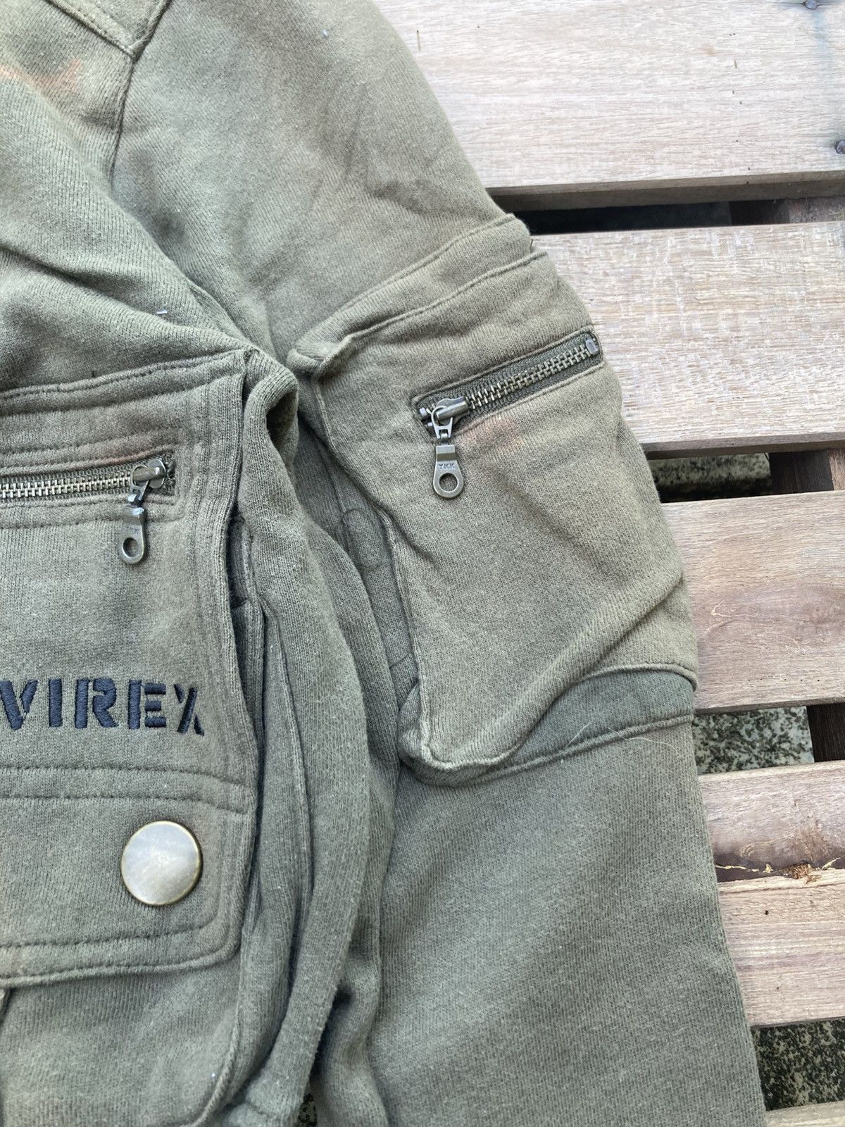 Avirex Avirex Ltd New York half sweater bomber jackets Size S / US 4 / IT 40 - 4 Thumbnail
