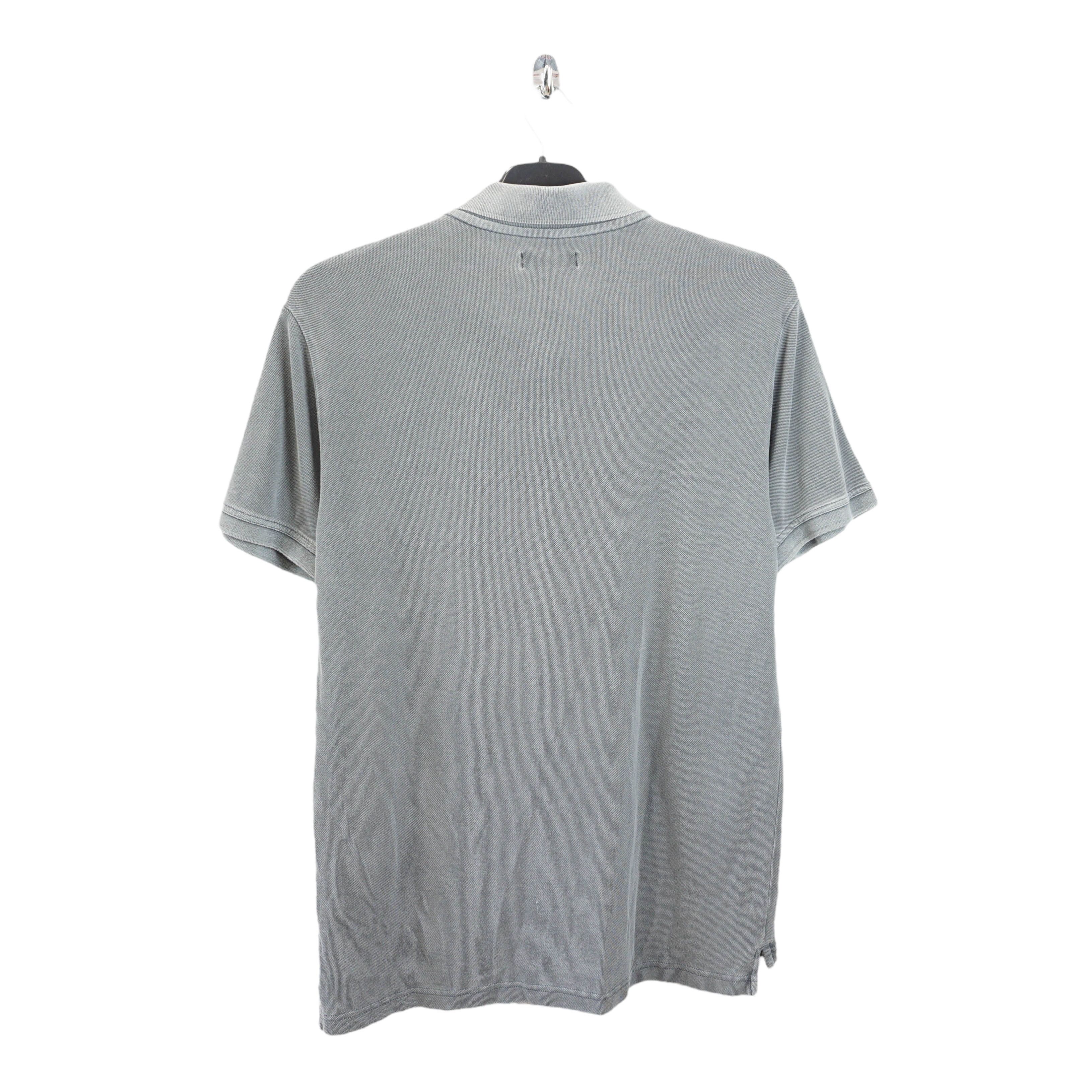 Emporio Armani Archive Washed Embroidery Polo Shirt Size US L / EU 52-54 / 3 - 3 Thumbnail