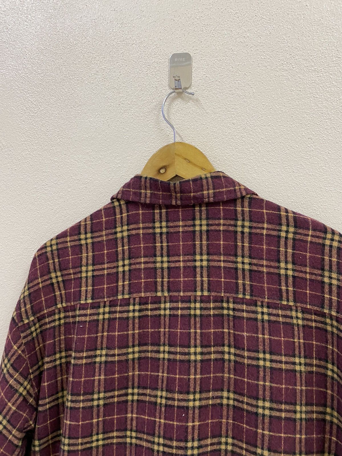Converse × Vintage Vtg Converse Wool Plaid Jacket Size US M / EU 48-50 / 2 - 7 Thumbnail