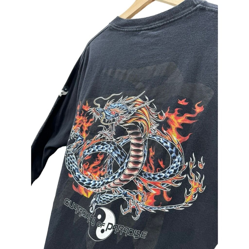 AAA × Vintage 2000's Guardians of Paradise Dragon Y2K L/S Graphic Tee Size US XL / EU 56 / 4 - 8 Thumbnail