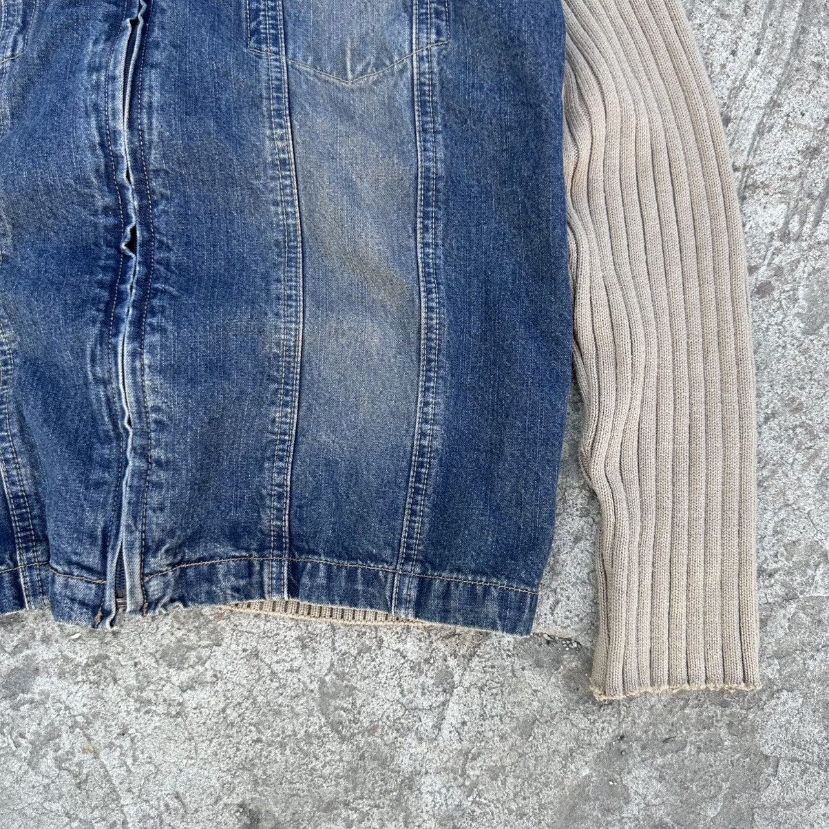 If Six Was Nine Vintage Japanese Style Signum Denim Custom Zip Sweater Y2K Size US M / EU 48-50 / 2 - 5 Thumbnail